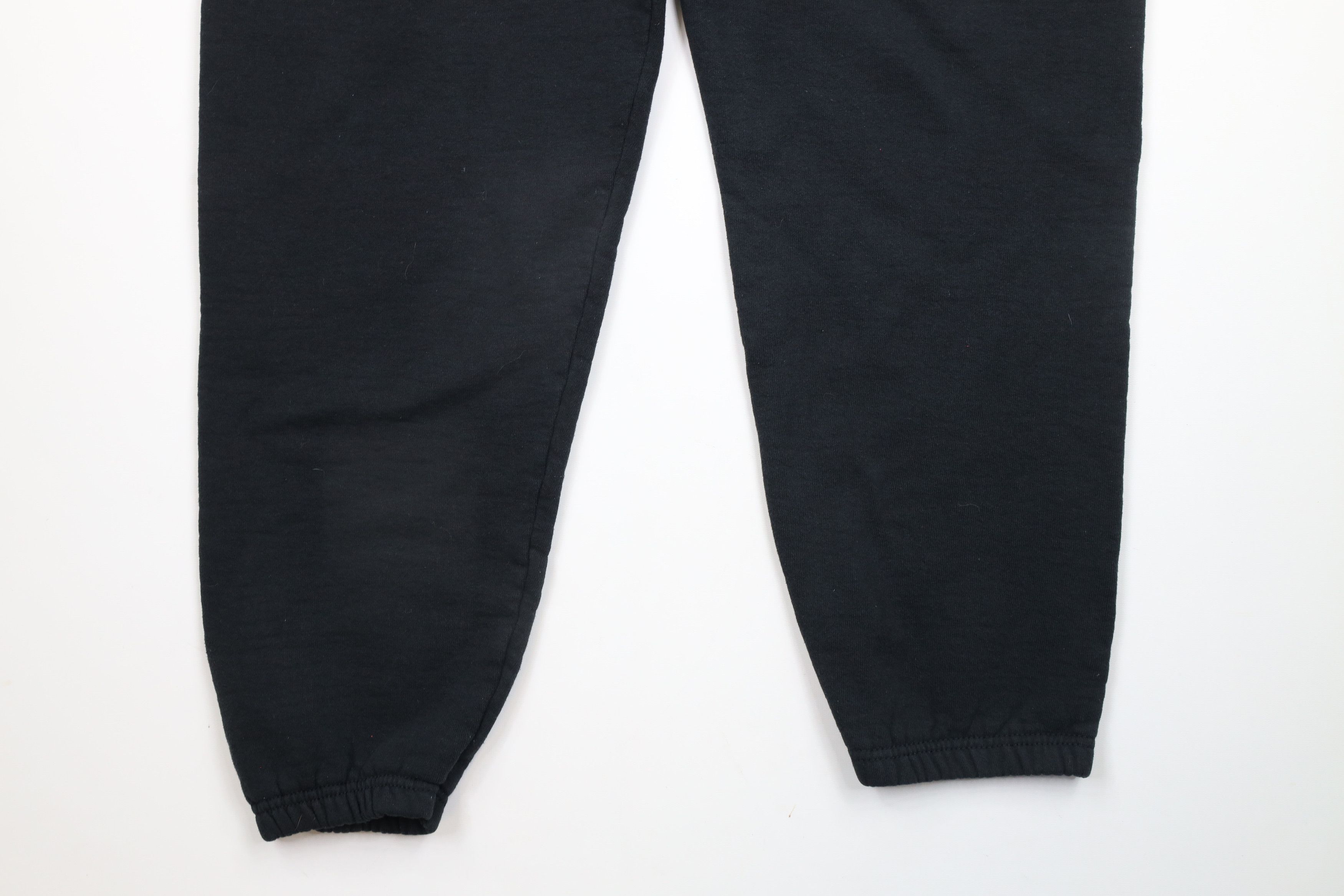 Vintage Vintage 90s Streetwear Heavyweight Sweatpants Joggers Black Size US 38 / EU 54 - 4 Thumbnail