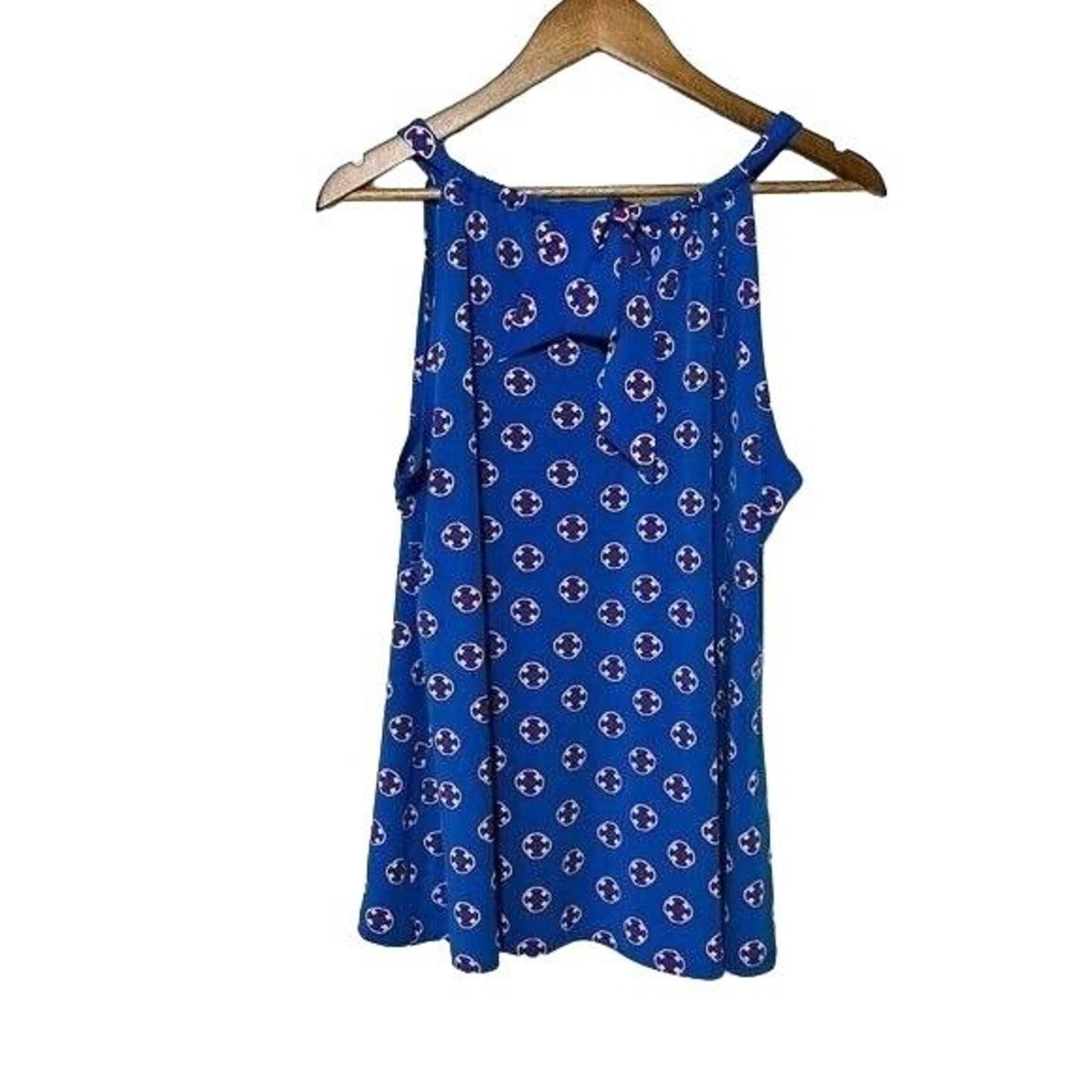 Cynthia Rowley Cynthia Rowley Womens Nautical Sleeveless Halter Size Large Size L / US 10 / IT 46 - 2 Thumbnail