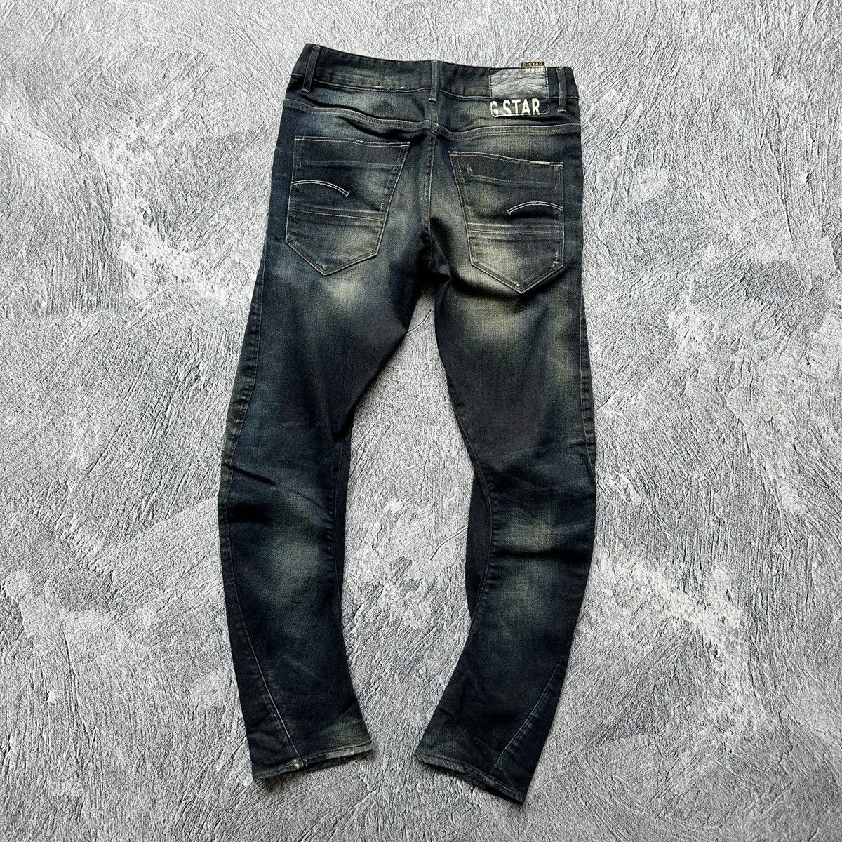 G-Star Men’s Jeans G-Star Raw Comfort Pale Denim Vintage Aged Blue Size US 27 - 7 Thumbnail