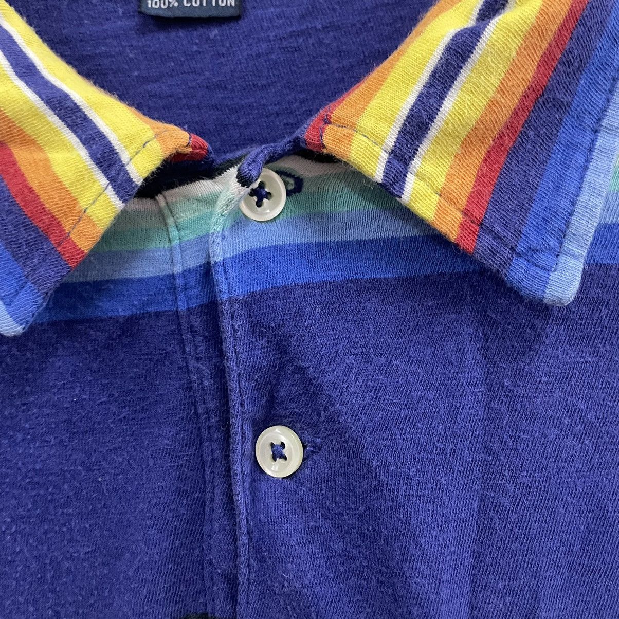 Polo Ralph Lauren × Ralph Lauren × Vintage 🔥Polo Ralph Lauren Small Pony Striped Hawaii Polos Shirts Size US L / EU 52-54 / 3 - 7 Thumbnail