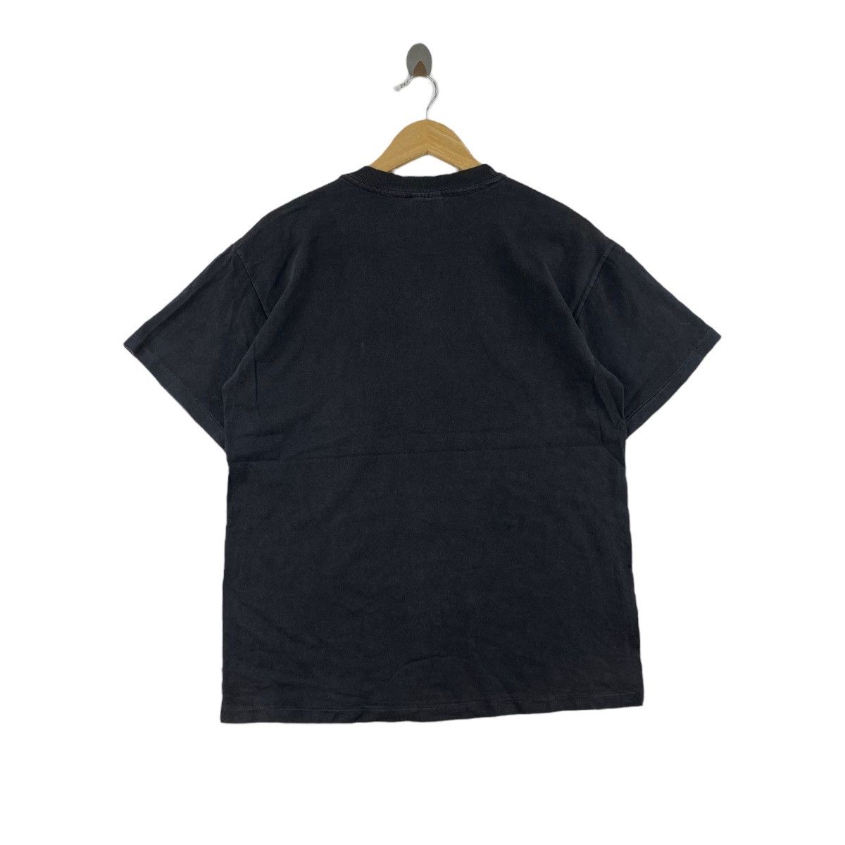 MLB × Vintage Vintage 90s DEVIL RAYS MLB Usa Print Team Hanes Black Short Size US M / EU 48-50 / 2 - 4 Thumbnail