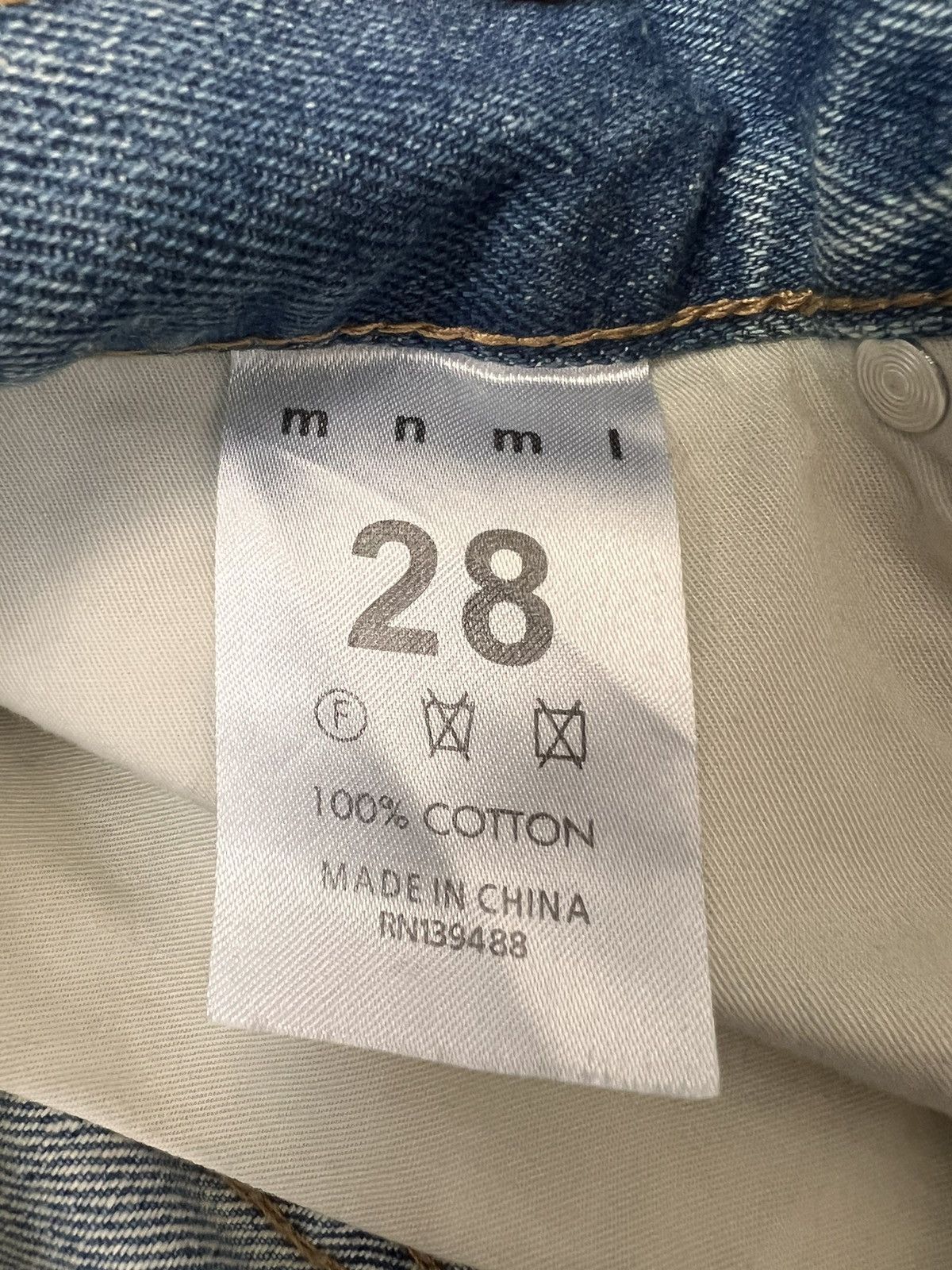 MNML × Vintage mnml VINTAGE Straight Denim Size US 28 / EU 44 - 7 Thumbnail