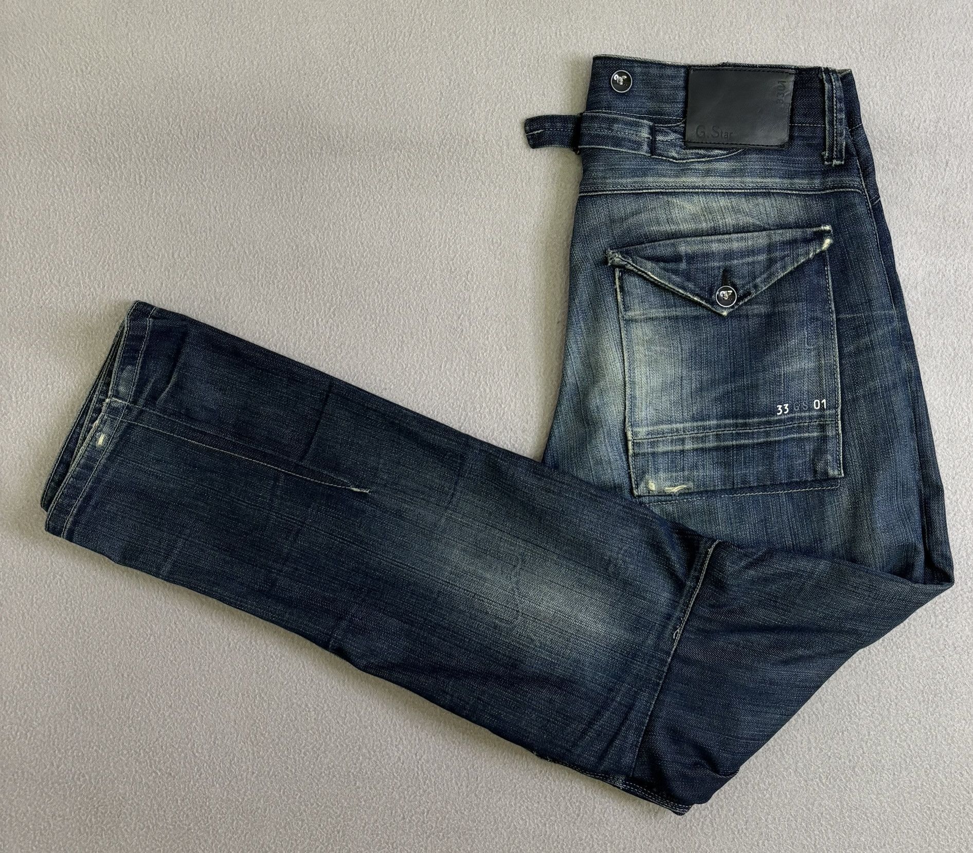 G-Star G-Star Army Lumber Straight Jeans Size 32-34 Size US 32 / EU 48 - 1 Thumbnail