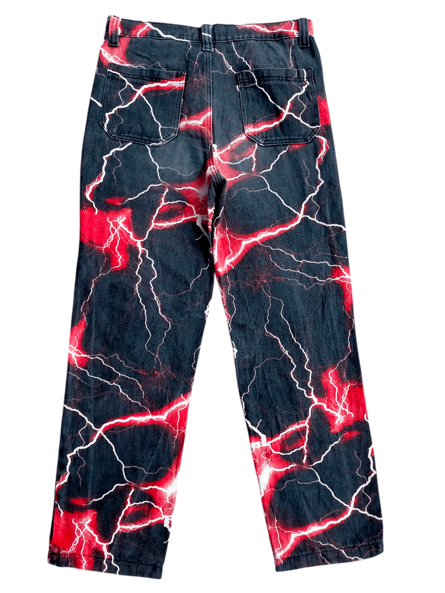 Jaded London BNWT Jaded London Lightning Denim Pants Size US 32 / EU 48 - 2 Thumbnail