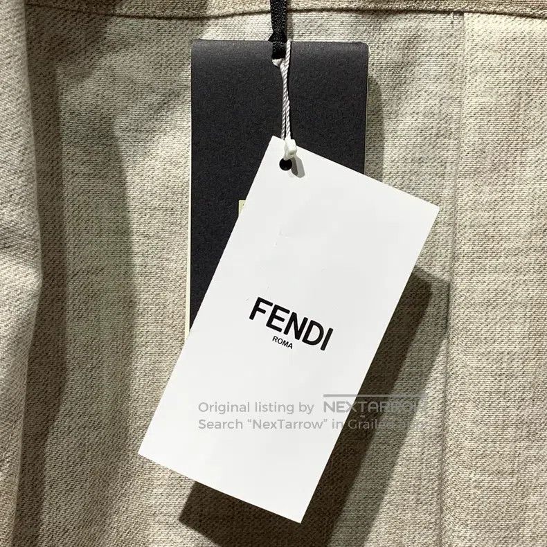 Fendi Fendi Render denim jacket Size US M / EU 48-50 / 2 - 7 Thumbnail