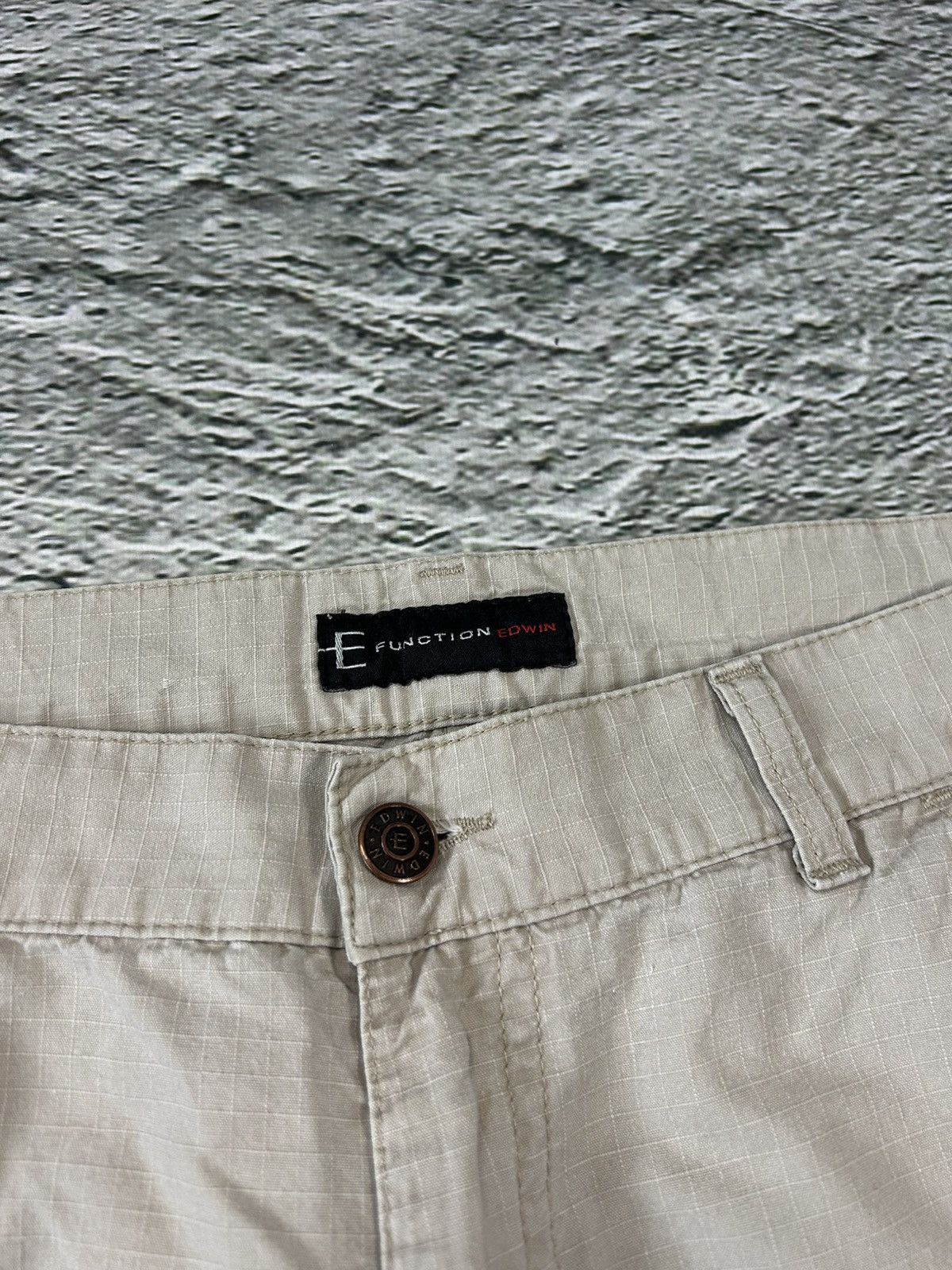 Edwin × Japanese Brand × Vintage Edwin function Japanese Pants Hikari Beige Size US 36 / EU 52 - 2 Thumbnail