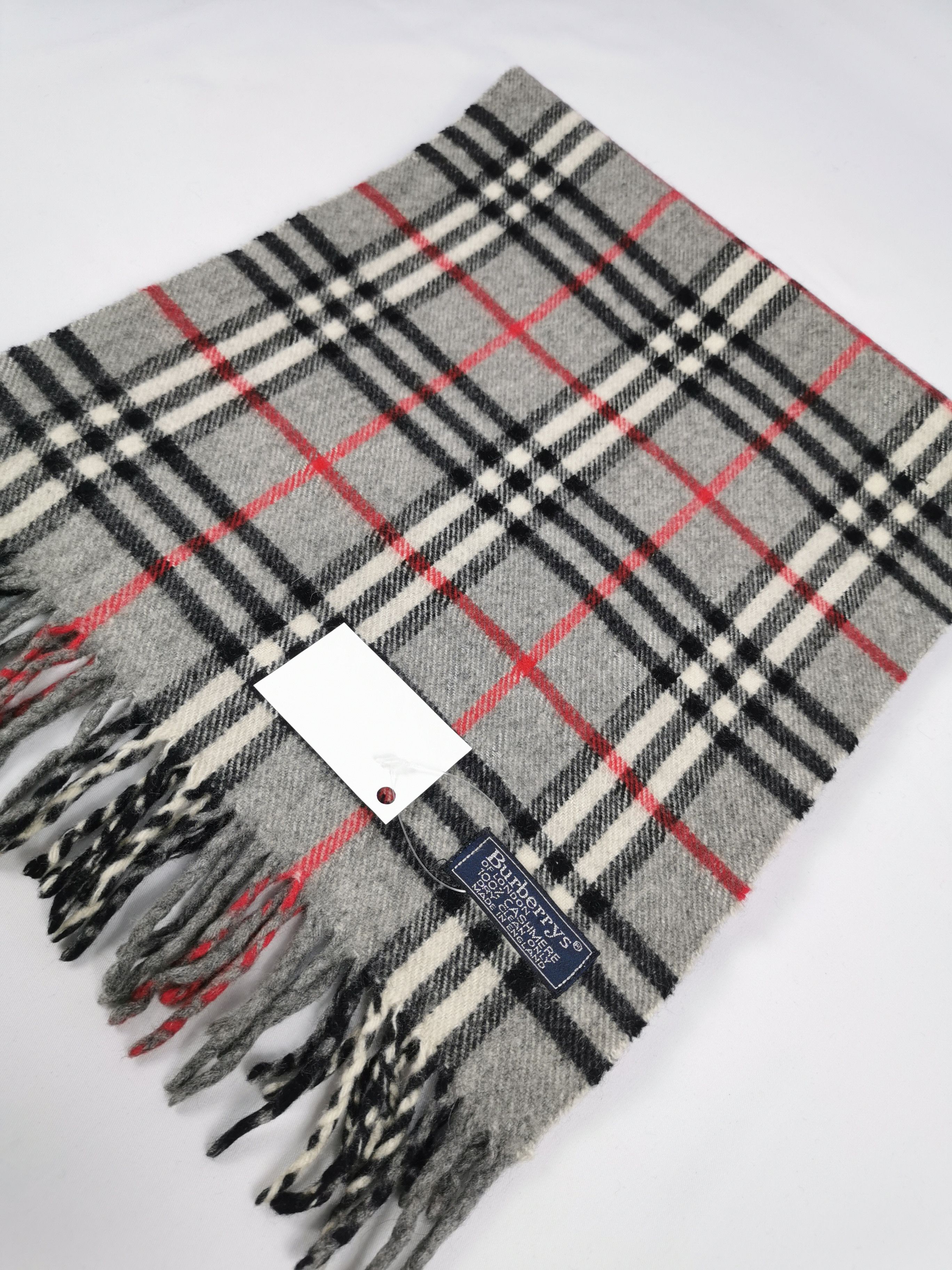 Burberry Burberry cashmere scarf muffler Size ONE SIZE - 4 Thumbnail