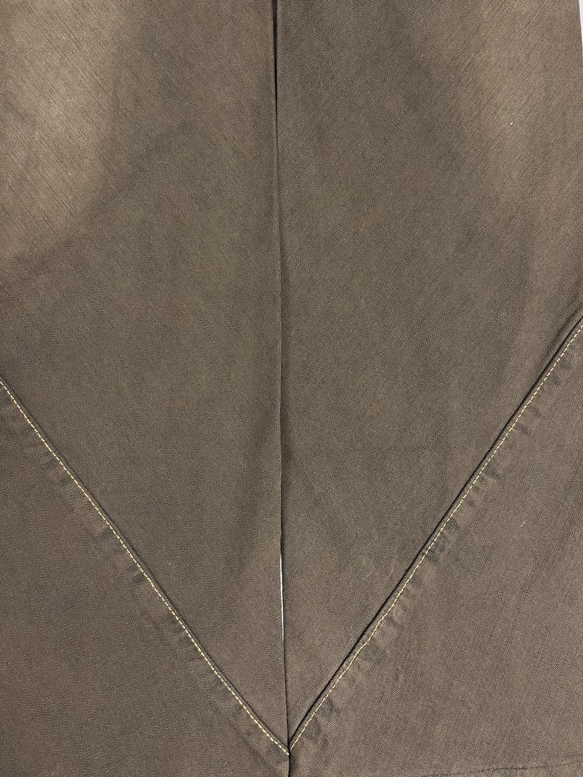 Rick Owens Rick Owens - FW06 Sanded Spiral Cut Flared Denim Size US 30 / EU 46 - 4 Thumbnail