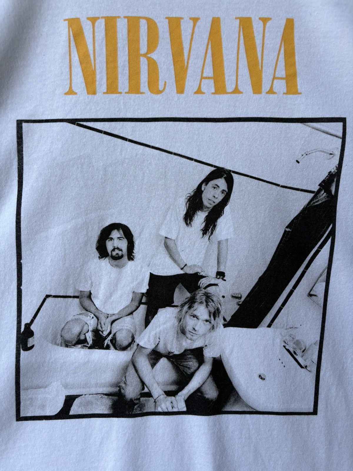 Nirvana Nirvana Band Copyright 2017 Long Sleeve Tshirt Size US XL / EU 56 / 4 - 4 Thumbnail