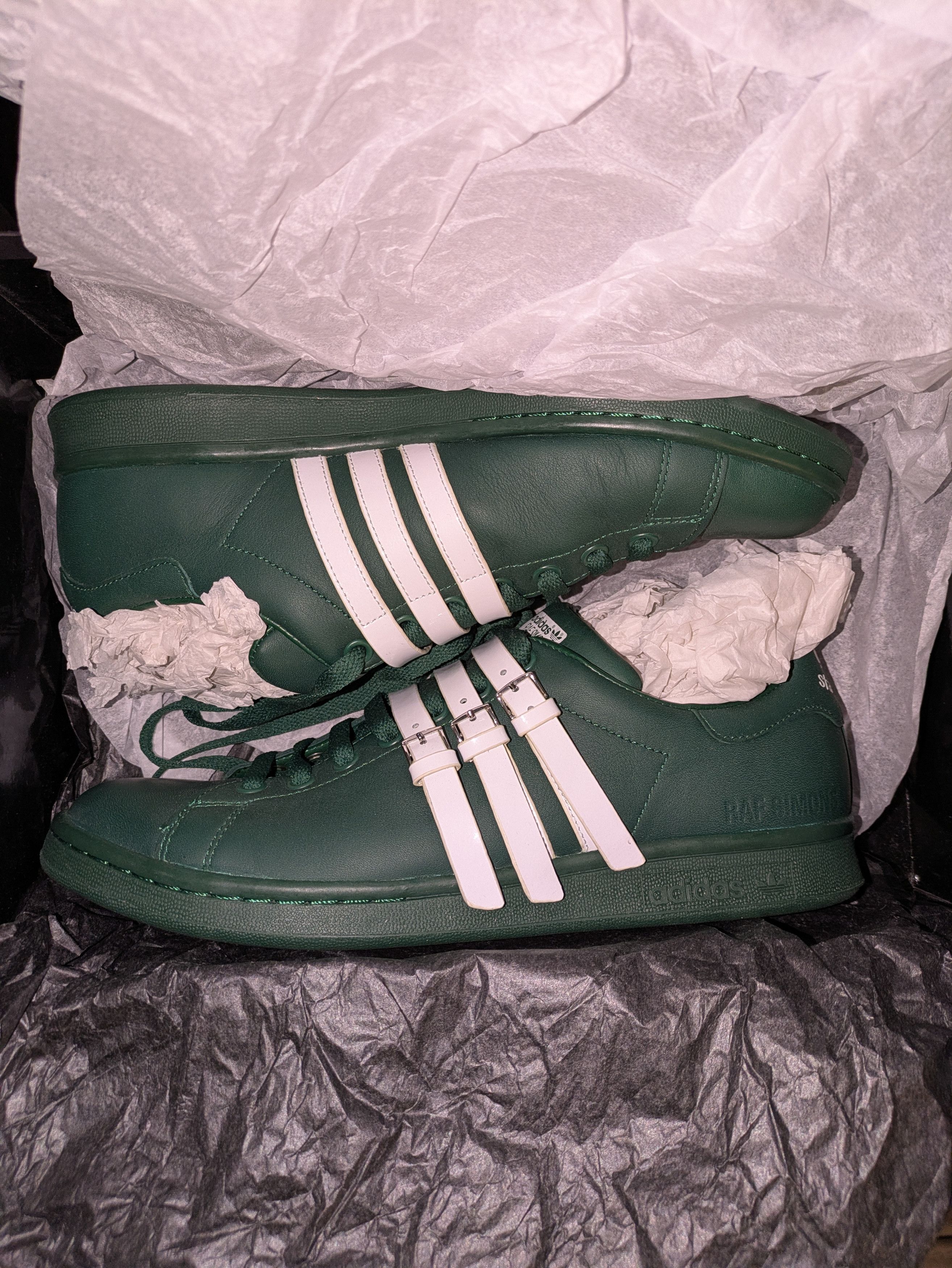 Adidas × Raf Simons Raf Simons Adidas Straps Leather Stan Smith Size US 9 / EU 42 - 1 Thumbnail