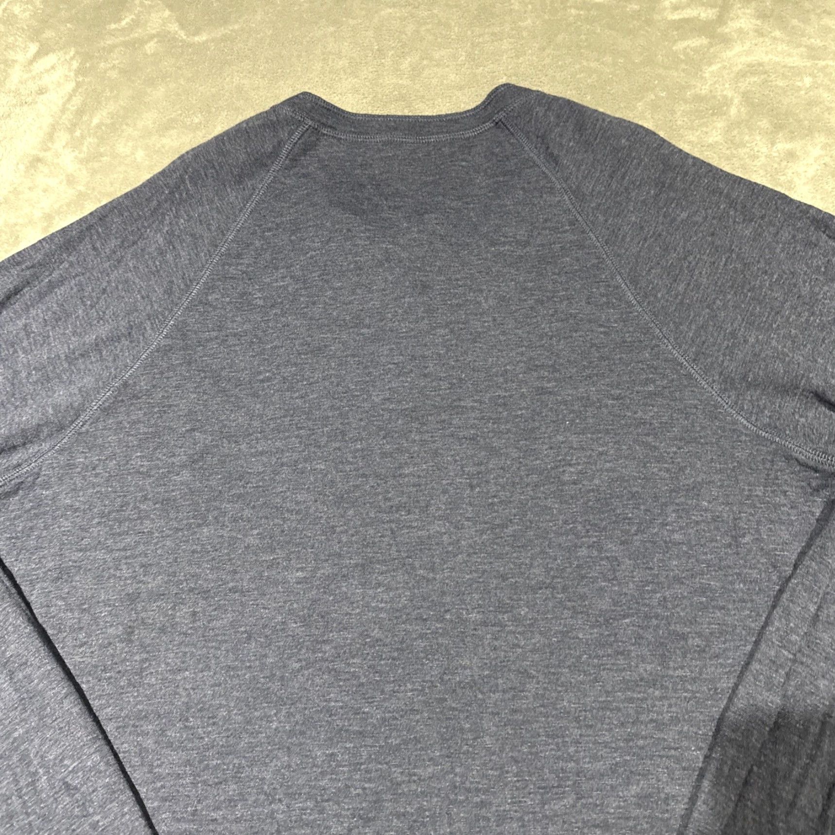 Faherty Faherty Shirt Mens XL Blue Heathered Cloud Cotton Henley Long Sleeve Pima Modal Size US XL / EU 56 / 4 - 7 Thumbnail