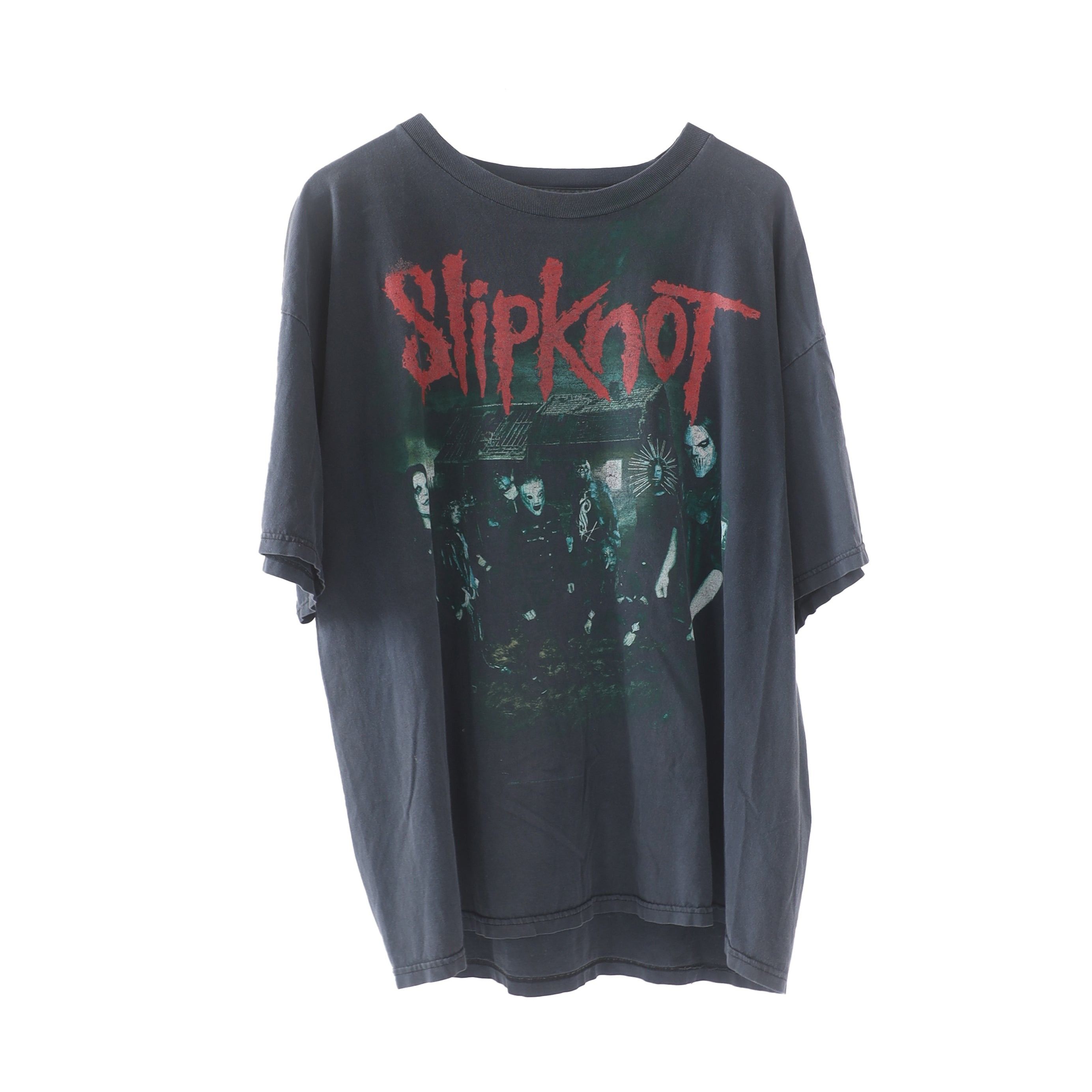 Vintage Vintage Slipknot Dual Front & Back Graphic T Shirt Size US XL / EU 56 / 4 - 1 Thumbnail