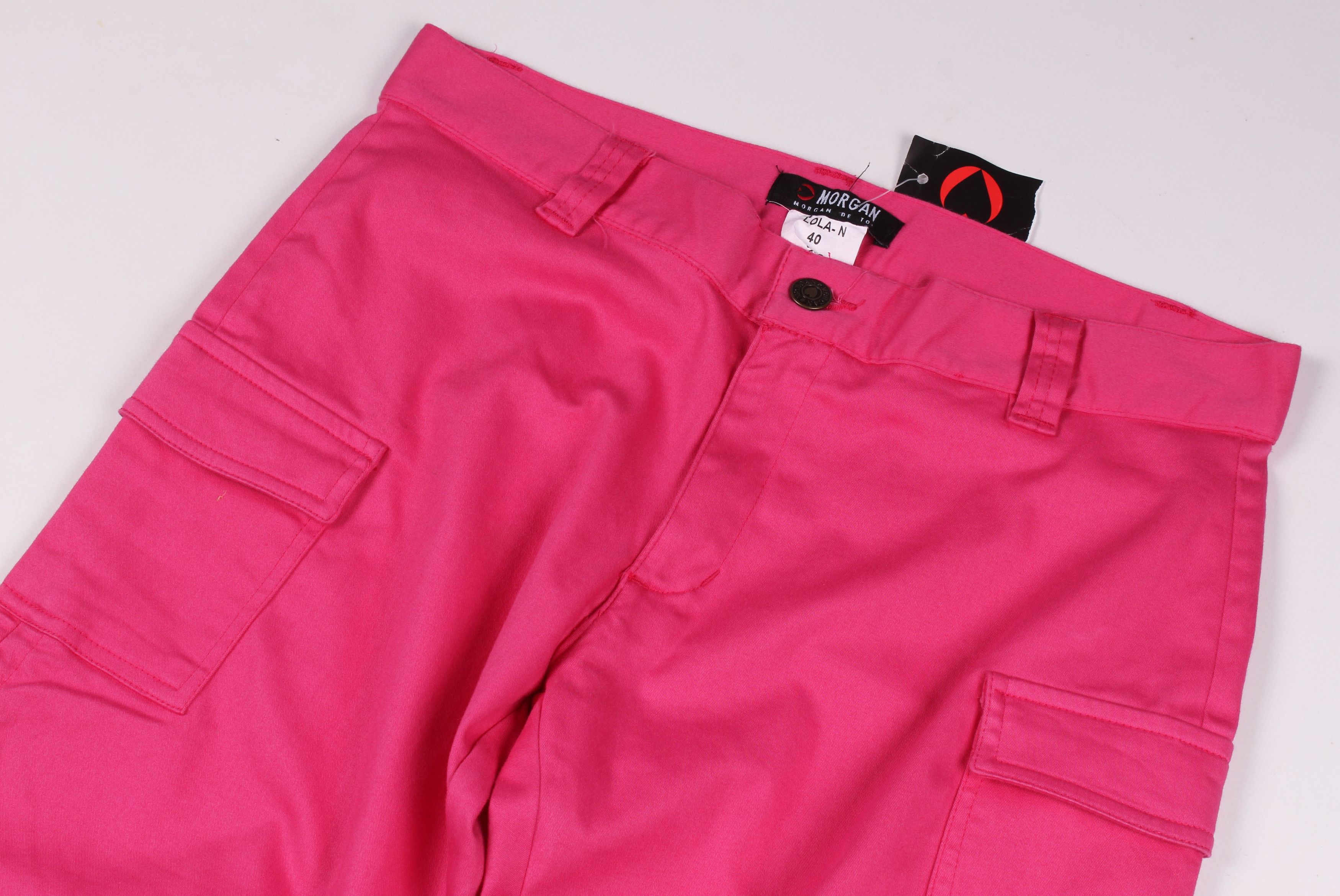 Morgan Homme Vintage Morgan de Toi Y2K Adjustable Pink Cargo Pants Size 30" / US 8 / IT 44 - 3 Thumbnail