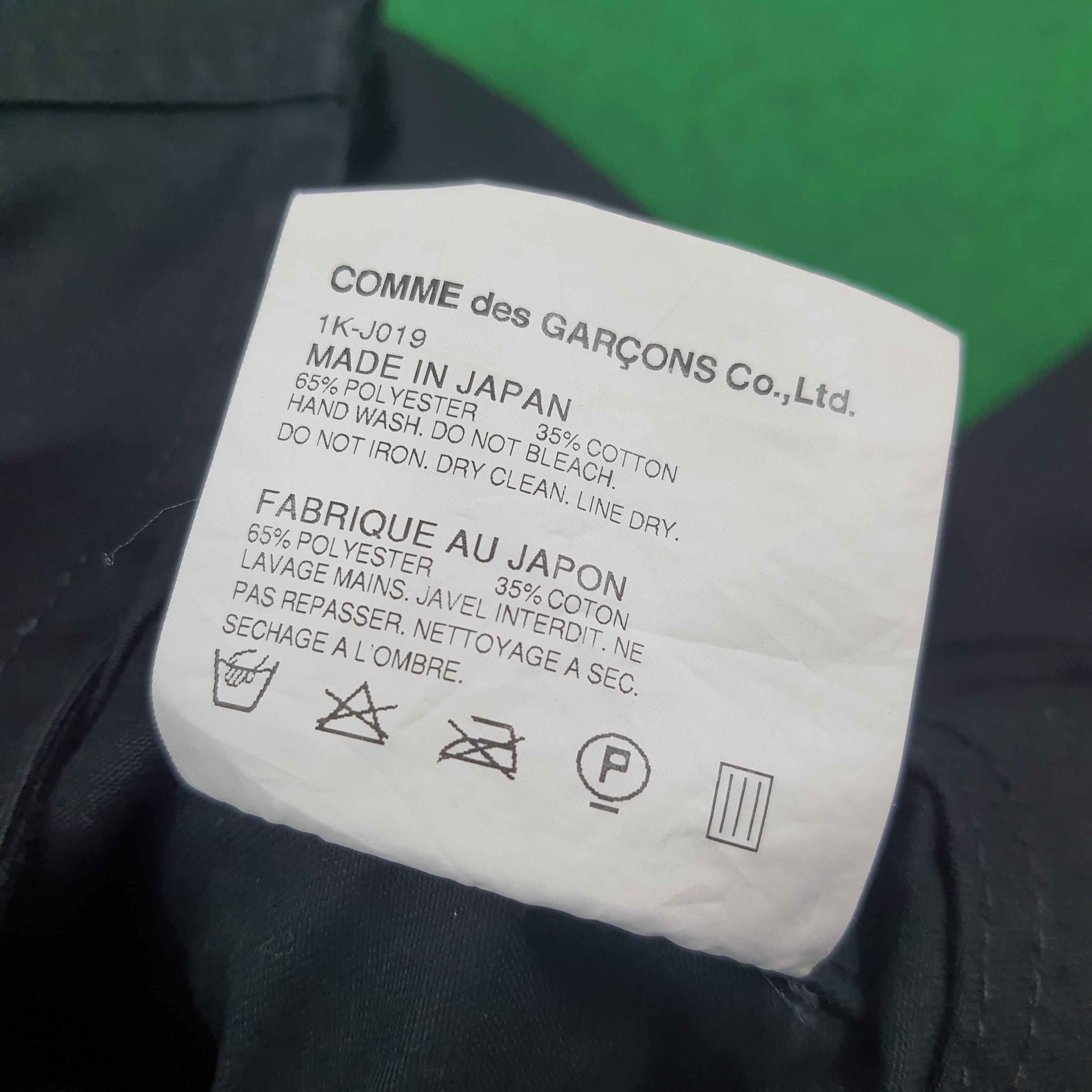 Comme des Garcons Black × Japanese Brand × Vintage Vintage Comme Des Garcons BLACK Japan Tailcoat Jacket Size US XS / EU 42 / 0 - 7 Thumbnail