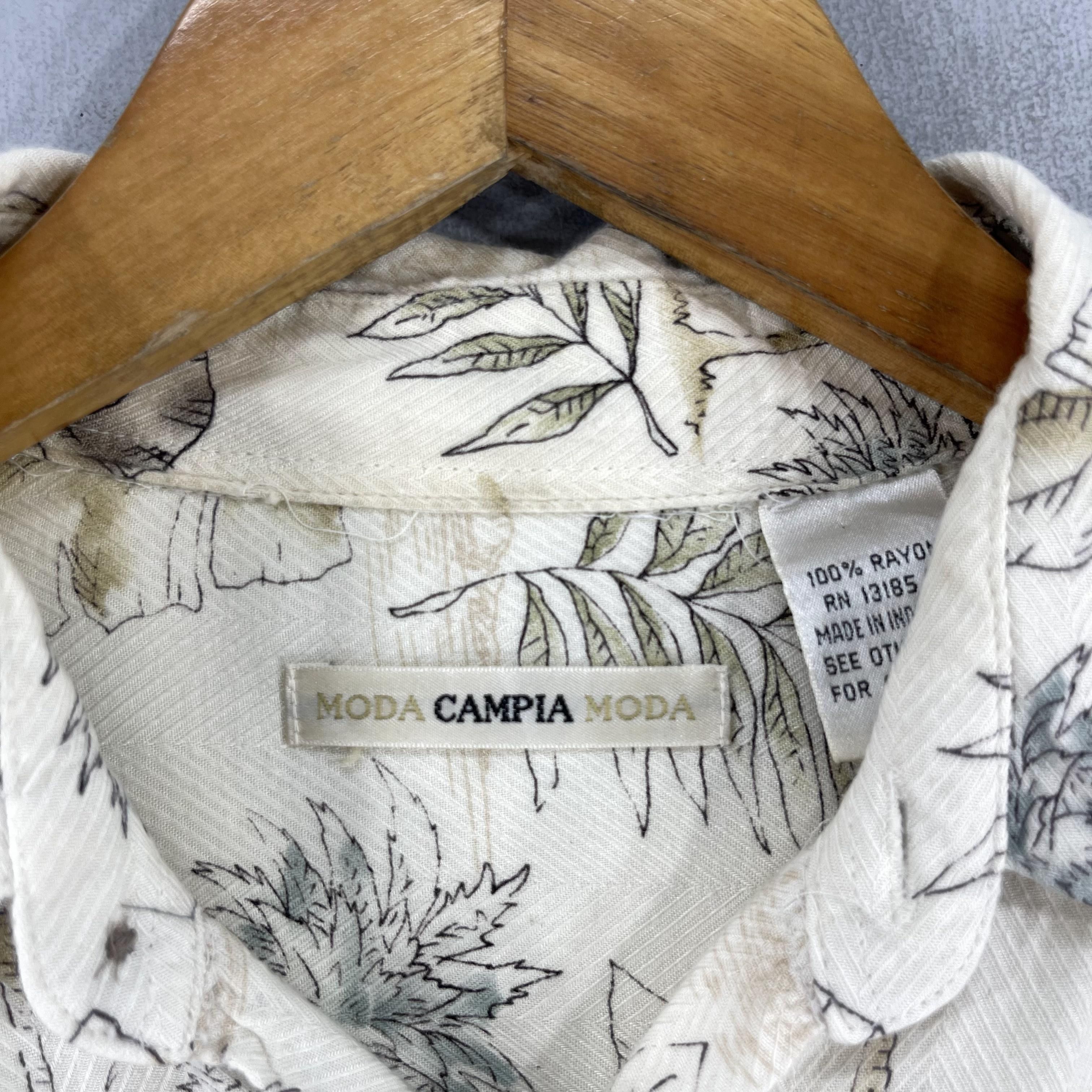 Japanese Brand Vintage Hawaiian Aloha Tropical Floral Motive Button Up Size US S / EU 44-46 / 1 - 5 Thumbnail