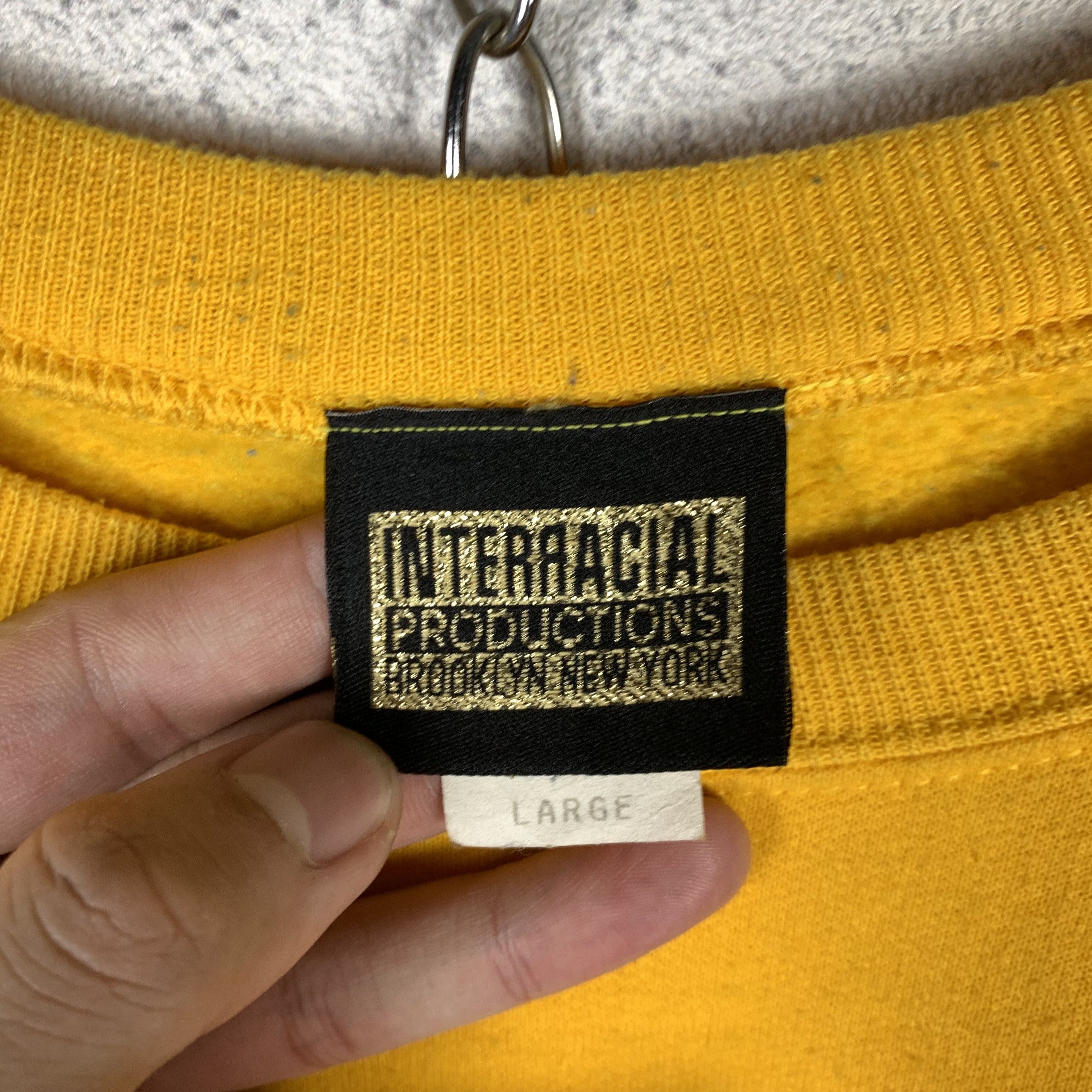 Vintage Bob Marley Interracial Productions Sweatshirt Crewneck Size US L / EU 52-54 / 3 - 4 Thumbnail