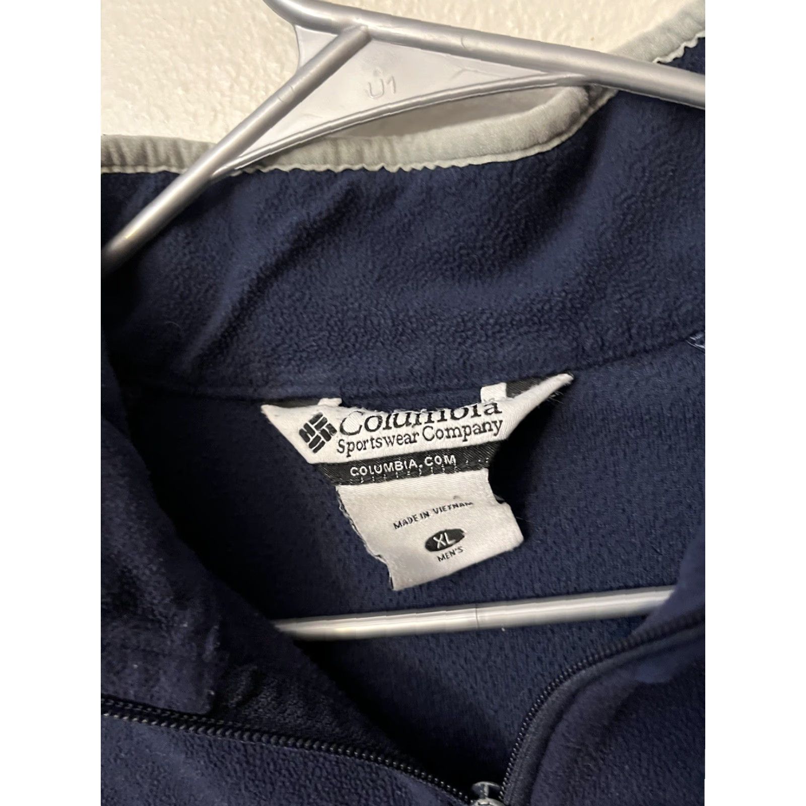 Vintage Columbia Fleece Jacket Full Zip Long Sleeve Blue XL Mens Distressed Size US XL / EU 56 / 4 - 3 Thumbnail