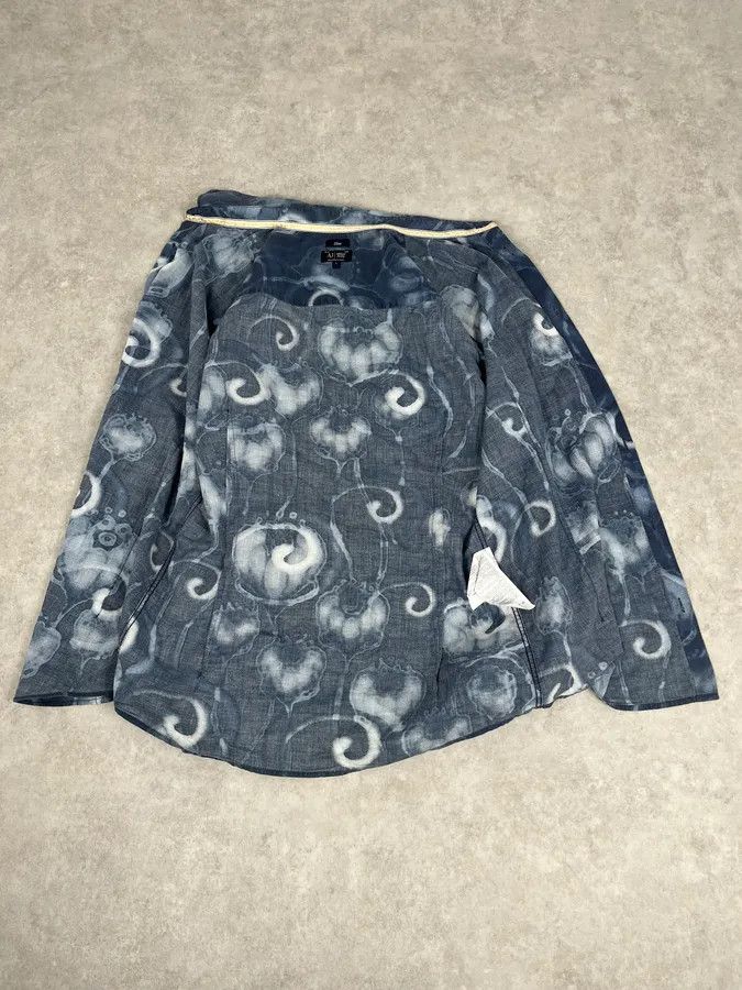 Armani 2000s Armani Blue Psycho Medusa Shirt Size US M / EU 48-50 / 2 - 8 Thumbnail