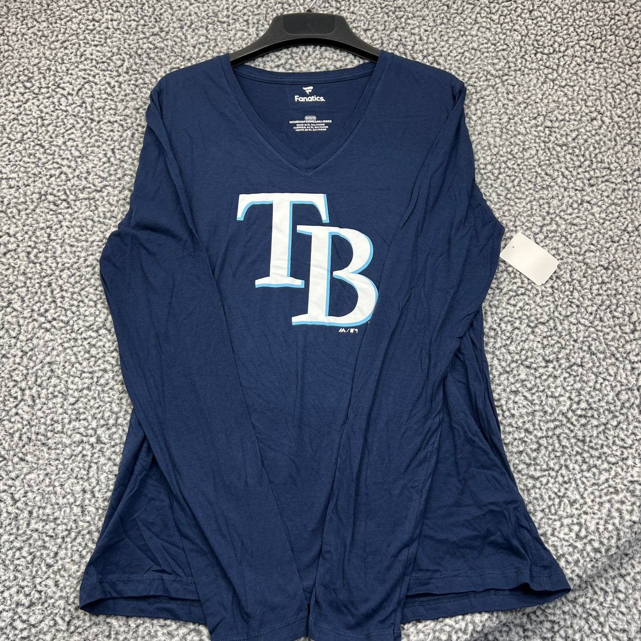 Other Tampa Bay Rays Shirt Women Medium Blue Fanatics V-Neck New M Size M / US 6-8 / IT 42-44 - 1 Thumbnail