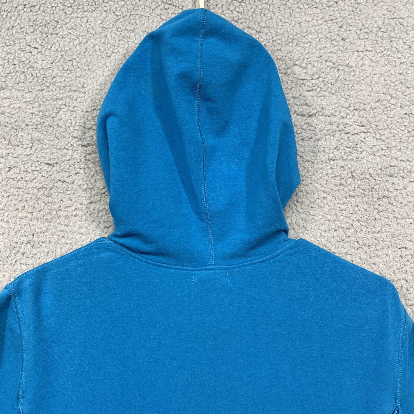 Vintage Danskin Now Hooded Jacket Women’s Athletic Size L Turquoise 2 Pockets Full Zip Size L / US 10 / IT 46 - 6 Thumbnail