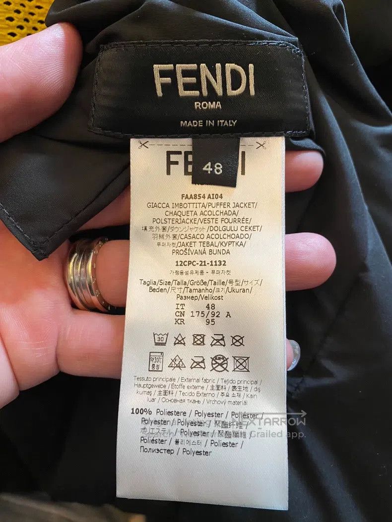Fendi Fendi Down Jacket Two-Way Wear Size US M / EU 48-50 / 2 - 6 Thumbnail