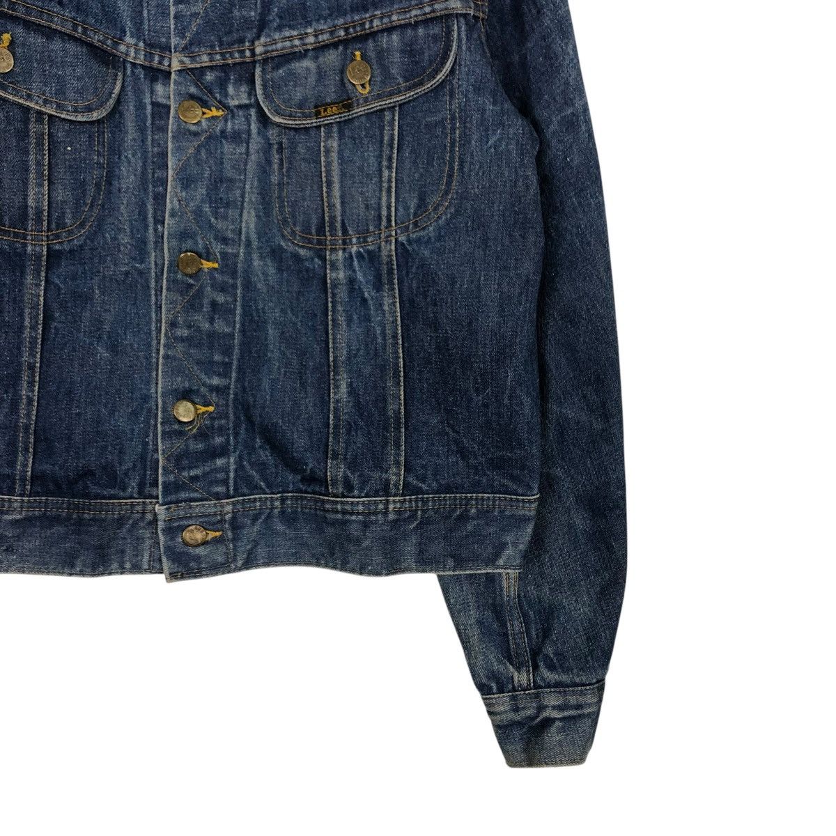 Lee 🔥VINTAGE 80’s TRUCKER DENIM JACKET LEE MADE IN CANADA Size US M / EU 48-50 / 2 - 7 Thumbnail