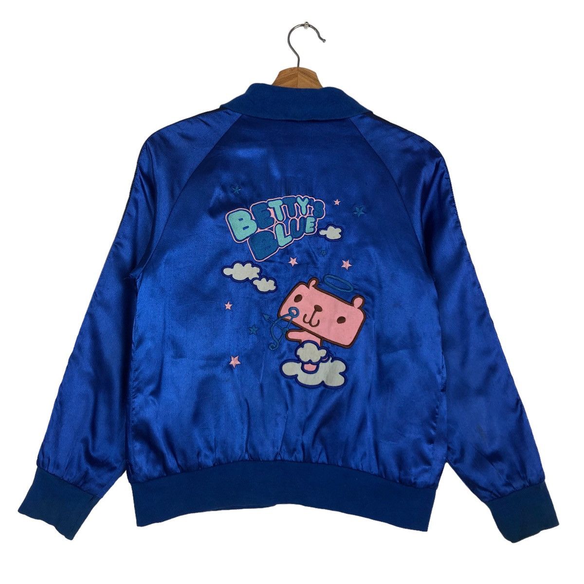 Japanese Brand 🔥90’s Betty Blue Sukajan Bomber Jacket Size US M / EU 48-50 / 2 - 8 Thumbnail