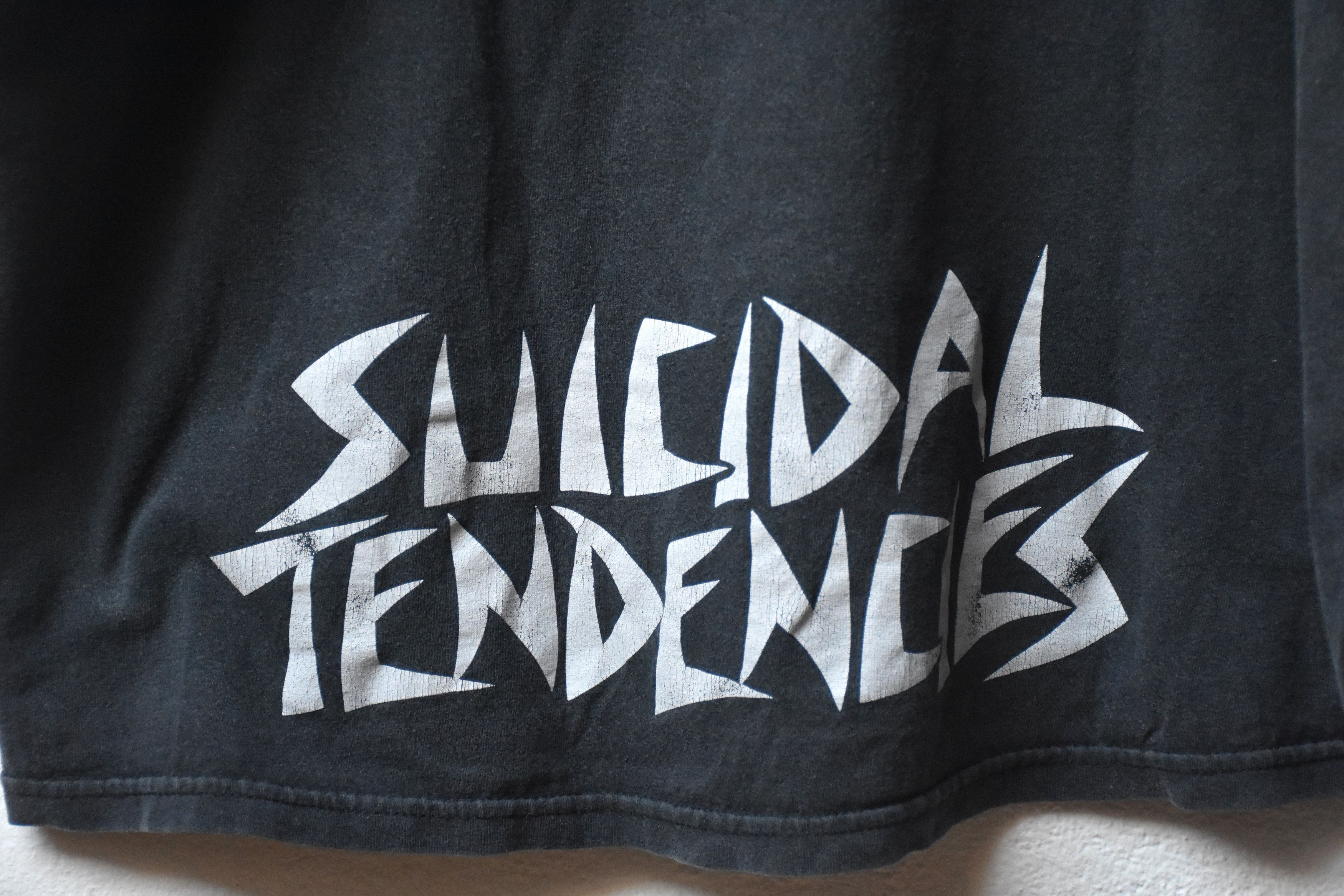 Band Tees × Vintage Vintage Suicidal Tendencies skull summer night tee y2k Size US XL / EU 56 / 4 - 5 Thumbnail