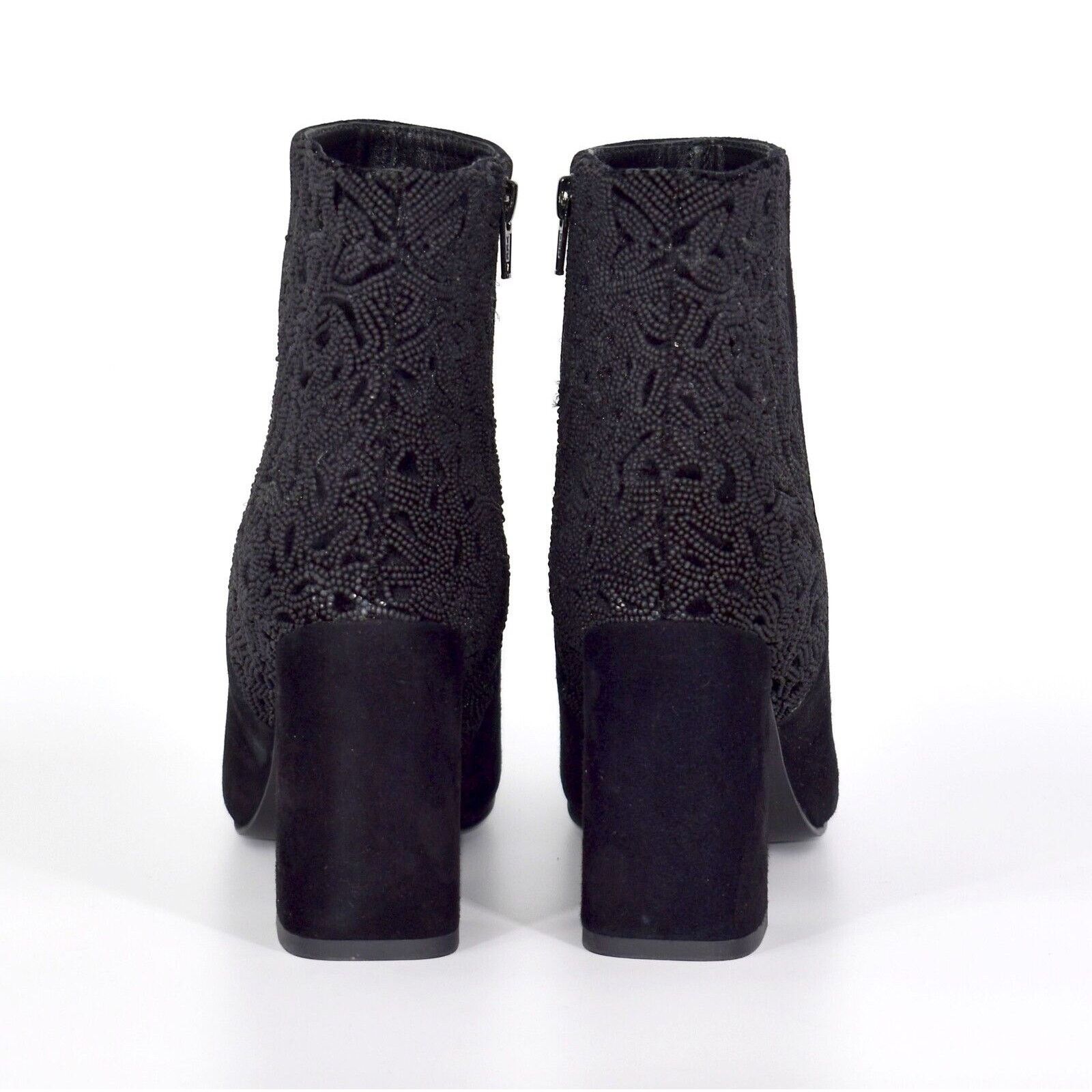 Barneys New York New BARNEYS NEW YORK Black Beaded Suede Boot Shoes Sz 9 $430 Size US 9 / IT 39 - 5 Thumbnail