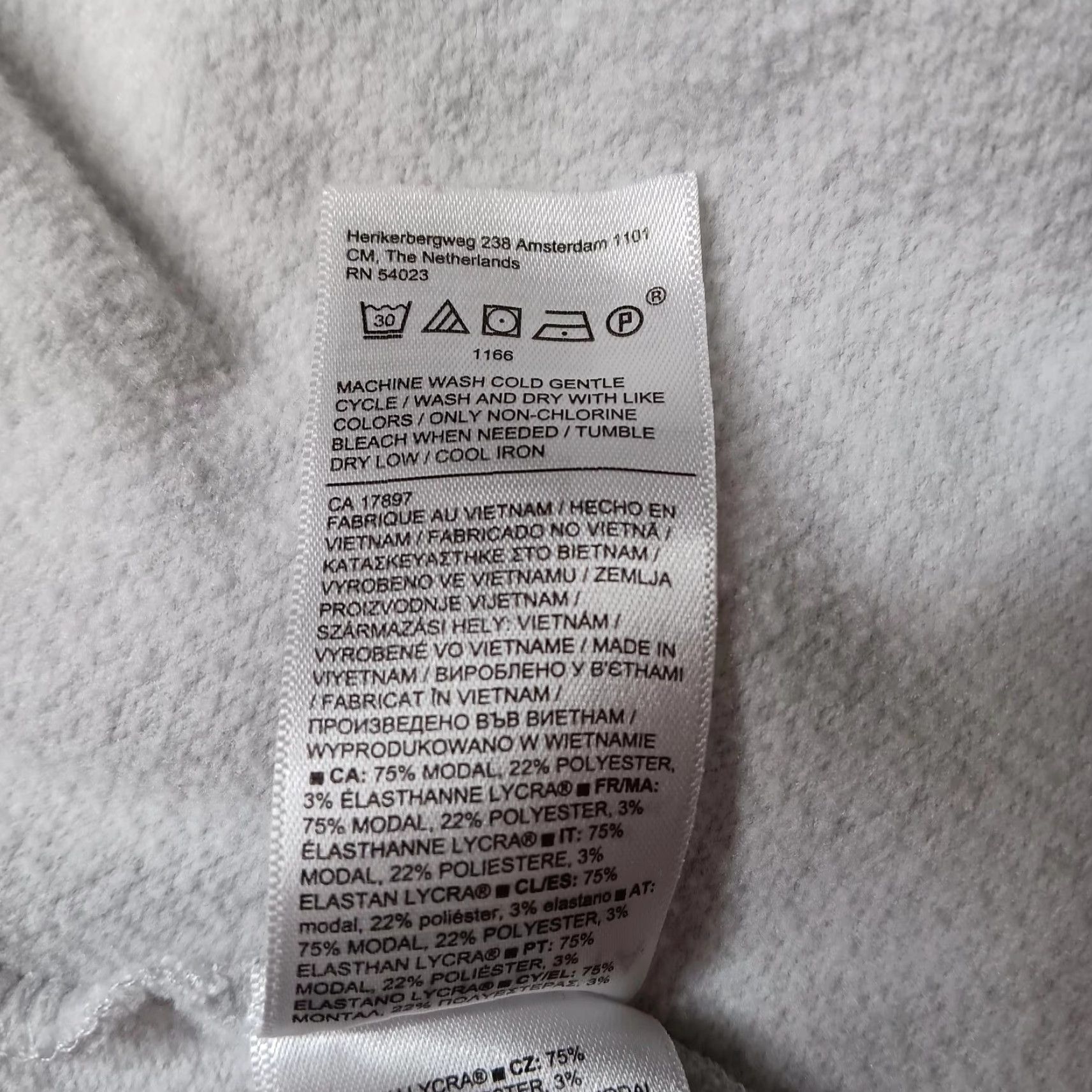 Athleta Athleta Sweatshirt Wrap Womens L Gray Heather Hooded Long Sleeve Top Size L / US 10 / IT 46 - 5 Thumbnail