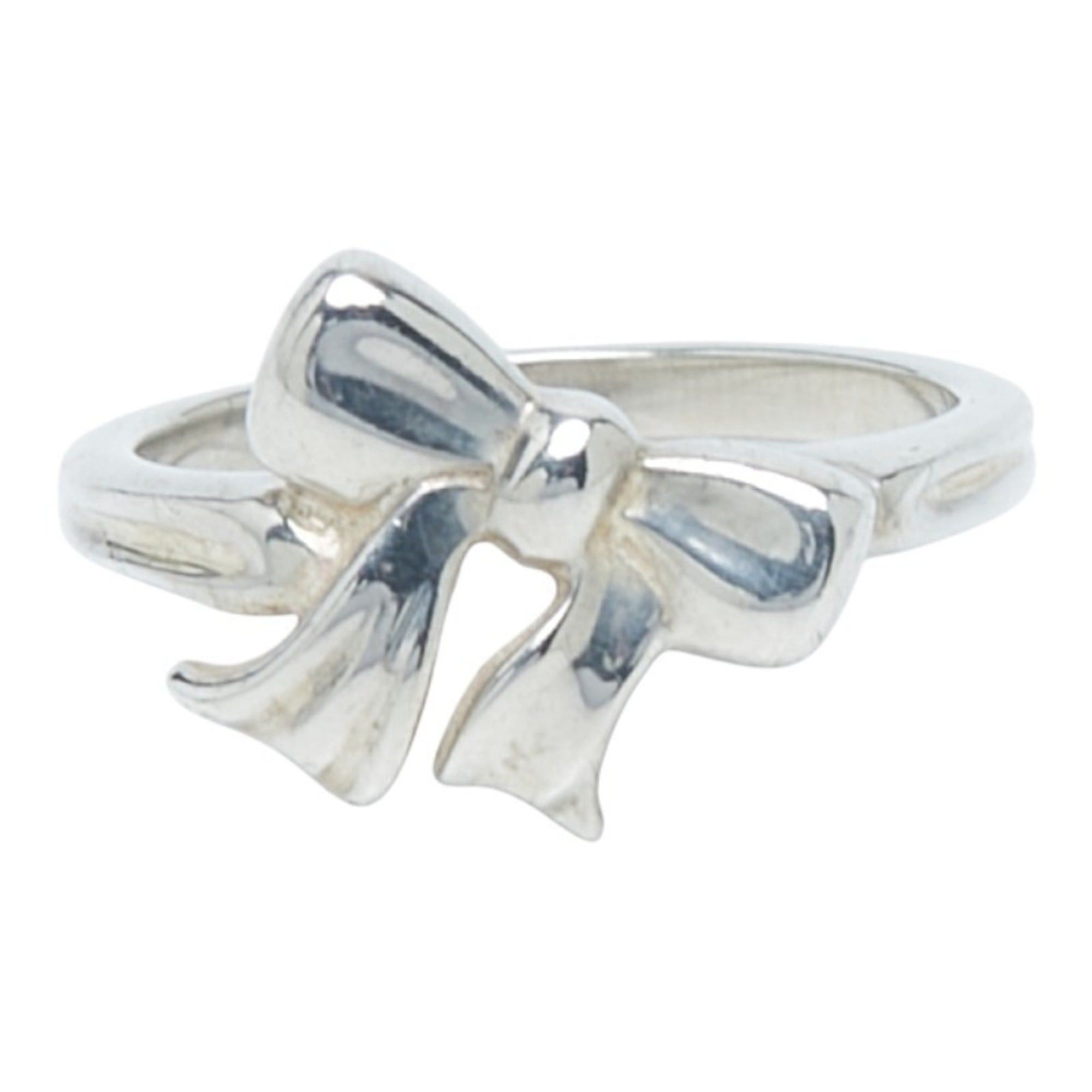 Tiffany & Co. Tiffany & Co. Ribbon Ring, SV925 Silver, Women's Size ONE SIZE - 1 Thumbnail
