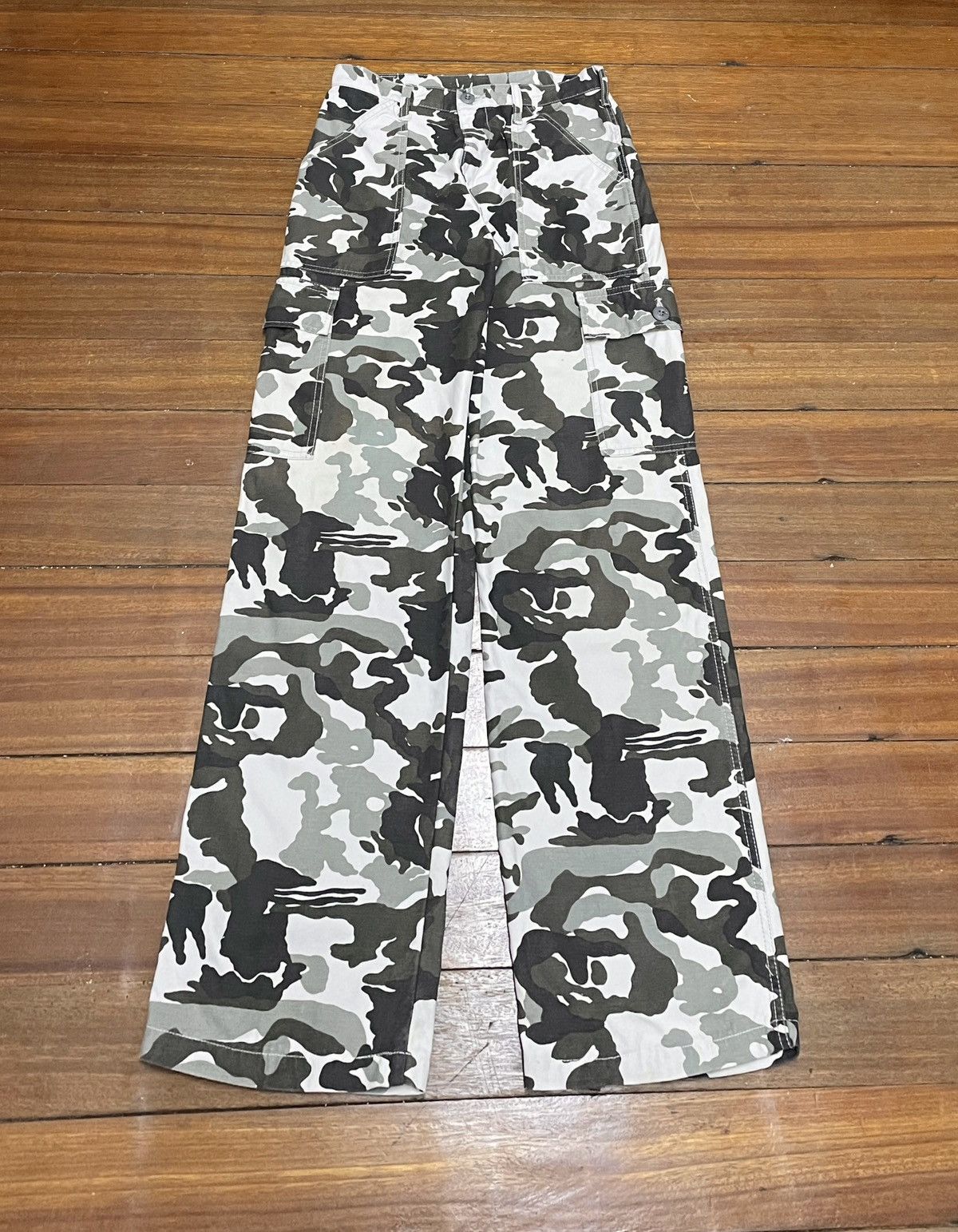 Schott Rare Design Vintage Brand Schott Tactical Cargo Pants 2000s Size US 28 / EU 44 - 1 Thumbnail