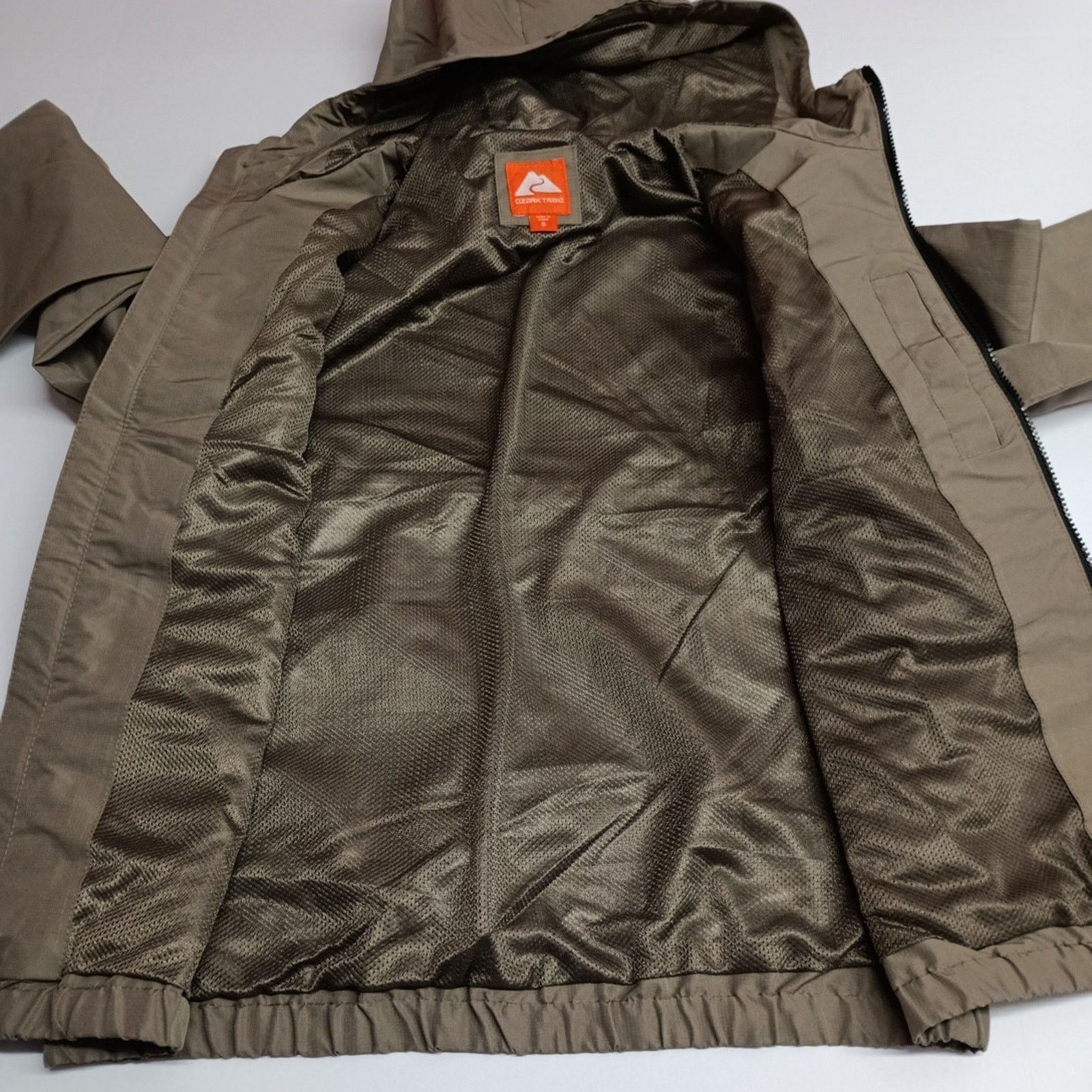 Other Ozark Trail Windbreaker Jacket Men's S Taupe Falls Pockets Size US S / EU 44-46 / 1 - 8 Thumbnail