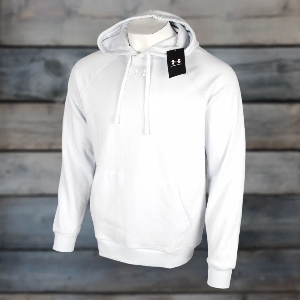 Under Armour Under Armour Mens Rival Fleece Hoodie Sweatshirt M Titan Gray 1379757 Size US M / EU 48-50 / 2 - 1 Thumbnail