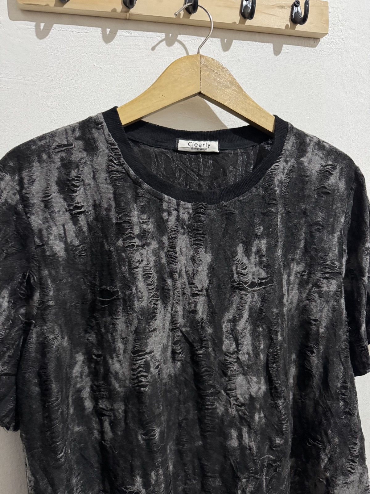 Hysteric Glamour Y2k Cleary wash Distressed ifsixwasnine tshirt Size US L / EU 52-54 / 3 - 2 Thumbnail
