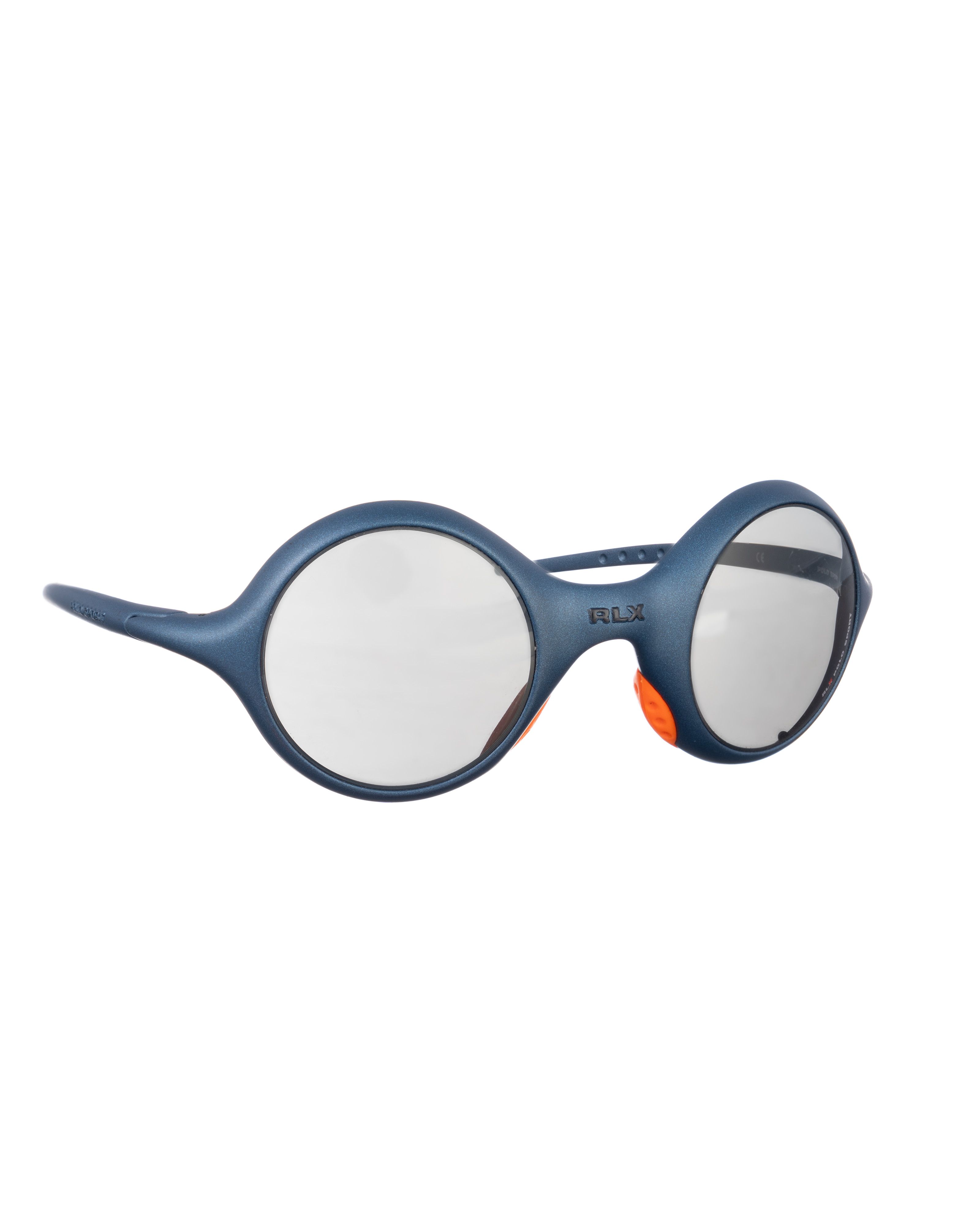 Ralph Lauren Ralph Lauren RLX Polo Sport '90s Blue Carbonite Sunglasses Size ONE SIZE - 1 Thumbnail