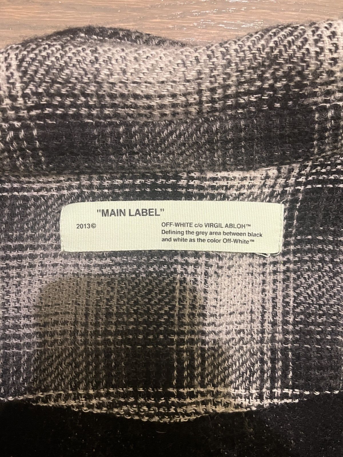 Off-White Off white flannel Size US XL / EU 56 / 4 - 4 Thumbnail
