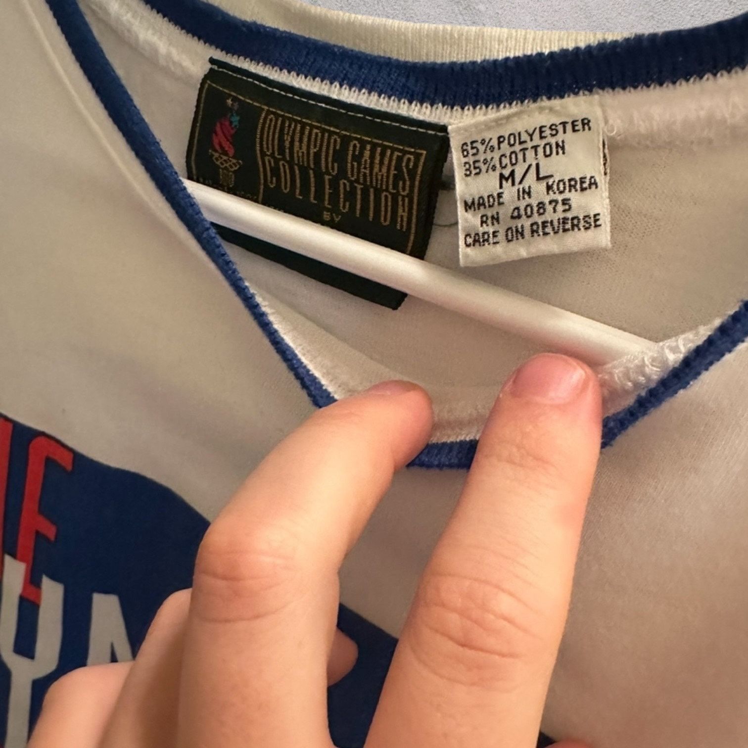USA Olympics 1996 The Olympic Woman vintage tee Size M / US 6-8 / IT 42-44 - 2 Thumbnail