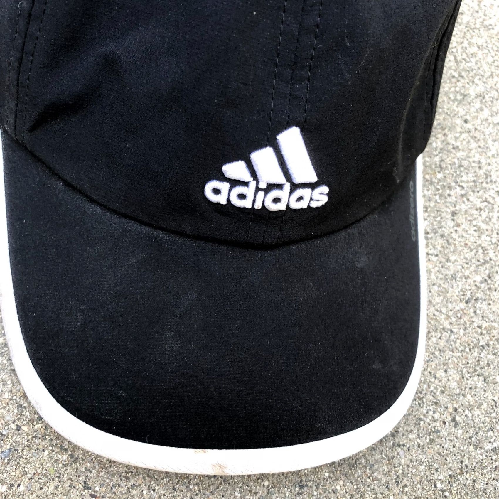 Adidas ADIDAS Adizero Climacool Baseball Hat Unisex Adult Black Adjustable Cap Running Cap Size ONE SIZE - 2 Thumbnail