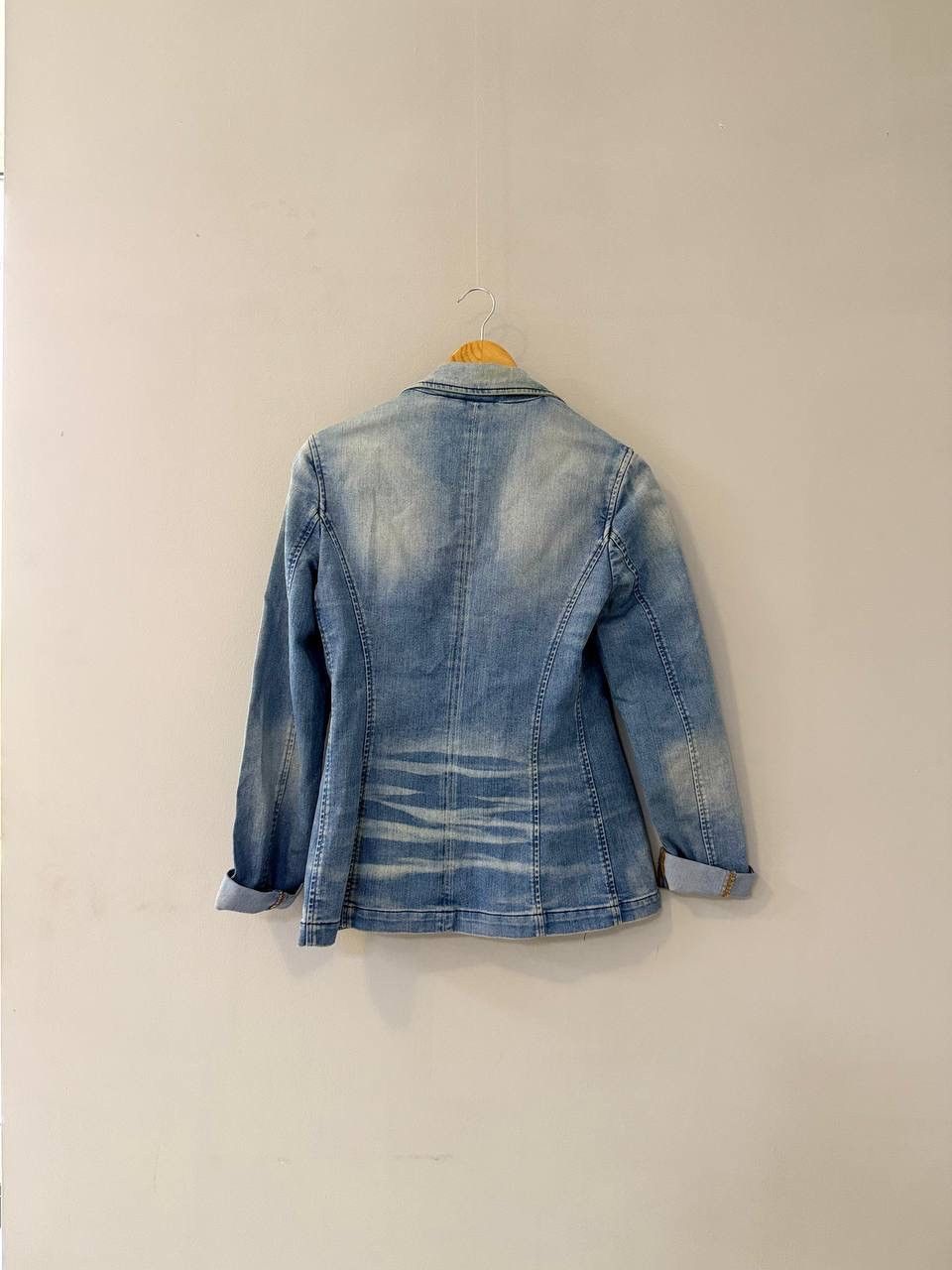 Miss Sixty Miss Sixty Vintage Racer Moto Y2K Denim Jacket Size M / US 6-8 / IT 42-44 - 13 Thumbnail