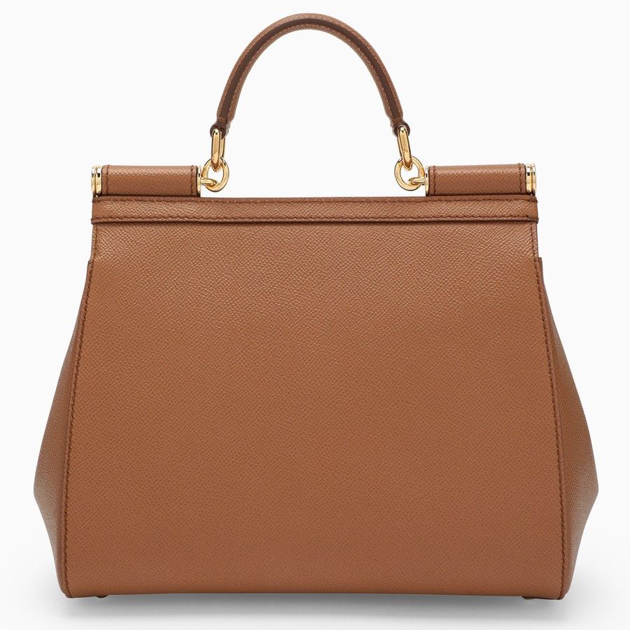 Dolce & Gabbana o1d2blof0824 Size : OS / Medium Handbag in Camel Size ONE SIZE - 3 Thumbnail