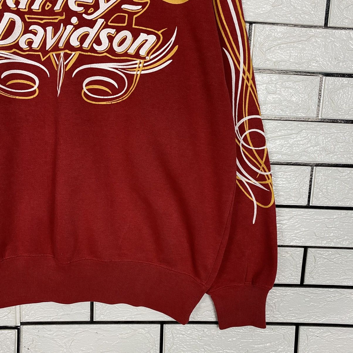Harley Davidson Harley Davidson Fine Workmanship Over Print Cafe Racer Size US M / EU 48-50 / 2 - 6 Thumbnail