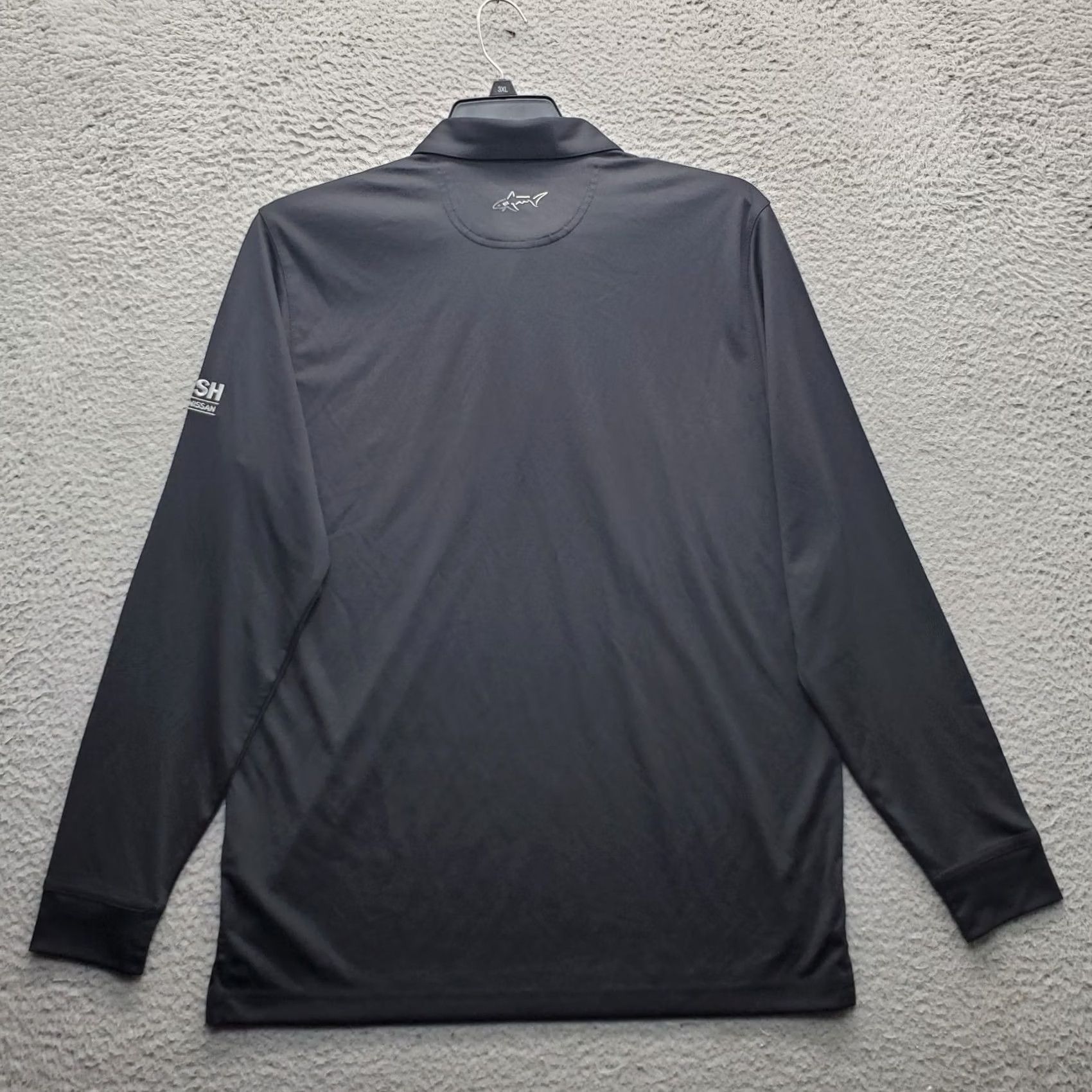 Vintage Greg Norman Polo Shirt Mens M Black Logo UPF 50+ Solar XP Golf Performance Sports Polo Size US M / EU 48-50 / 2 - 2 Thumbnail
