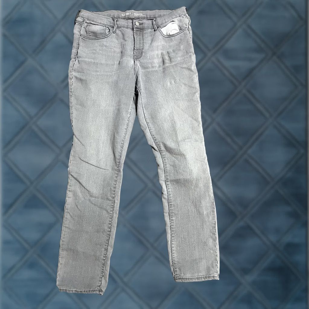 Old Navy Old Navy Womens Jeans Size 12 Regular Gray Mid Rise Size 34" / US 12 / IT 48 - 1 Thumbnail