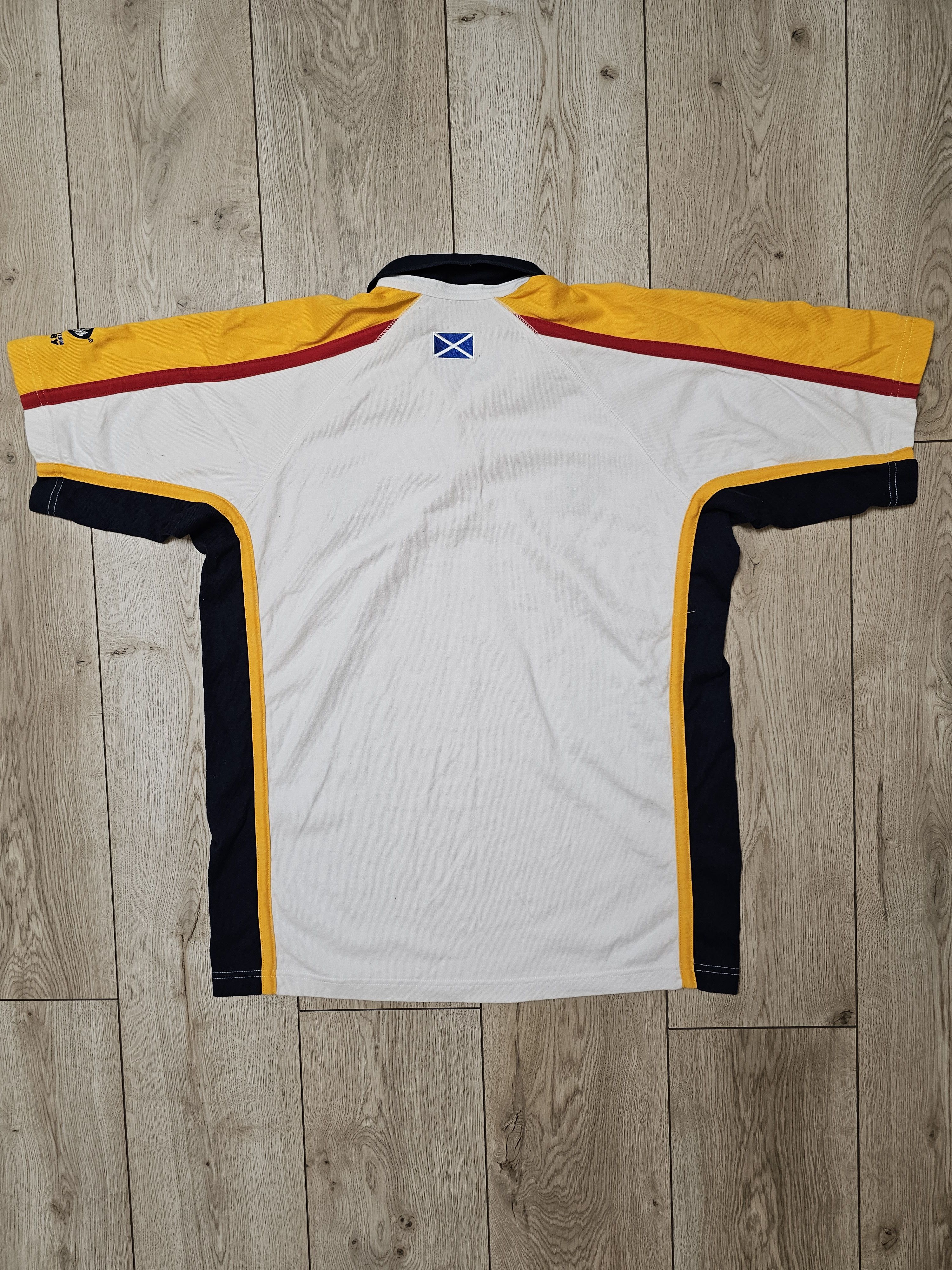All Sport × Canterbury of New Zealand × Vintage SCOTLAND VINTAGE RUGBY SHIRT 2005 2006 AWAY RUGBY SHIRT Size US M / EU 48-50 / 2 - 2 Thumbnail