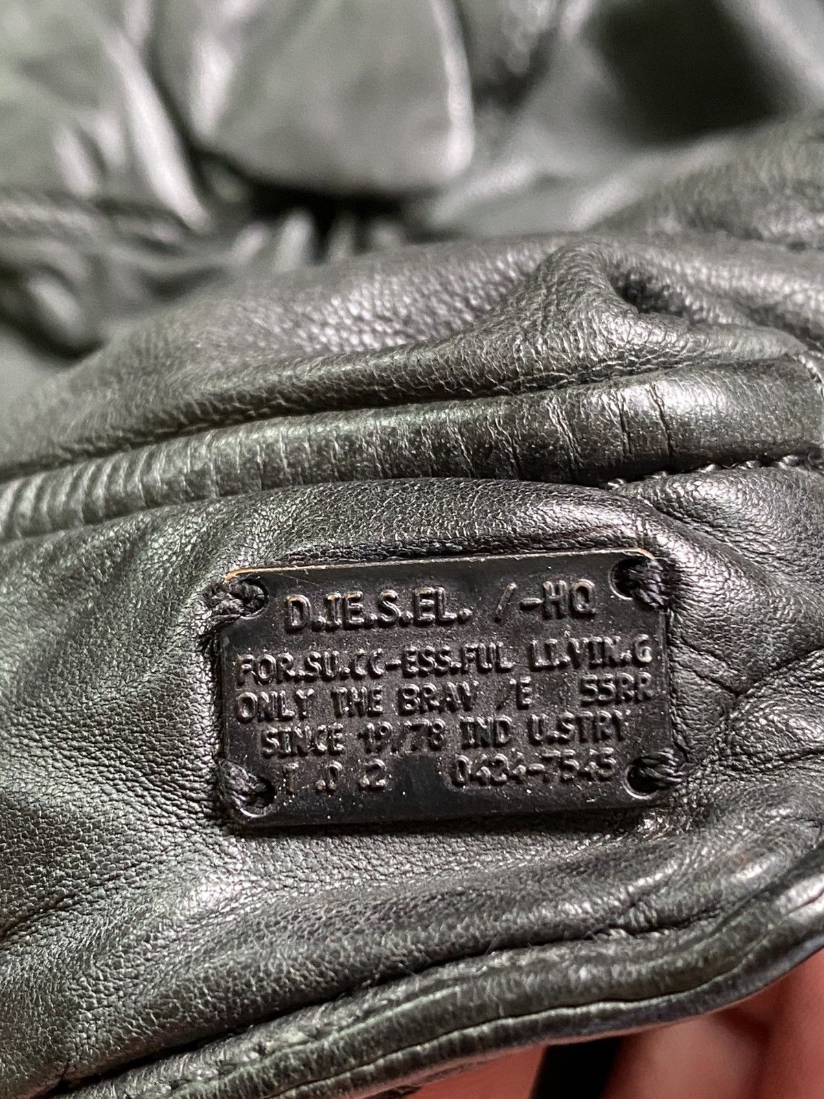 Diesel Archive Diesel Cargo Leather Jacket Size US S / EU 44-46 / 1 - 15 Thumbnail