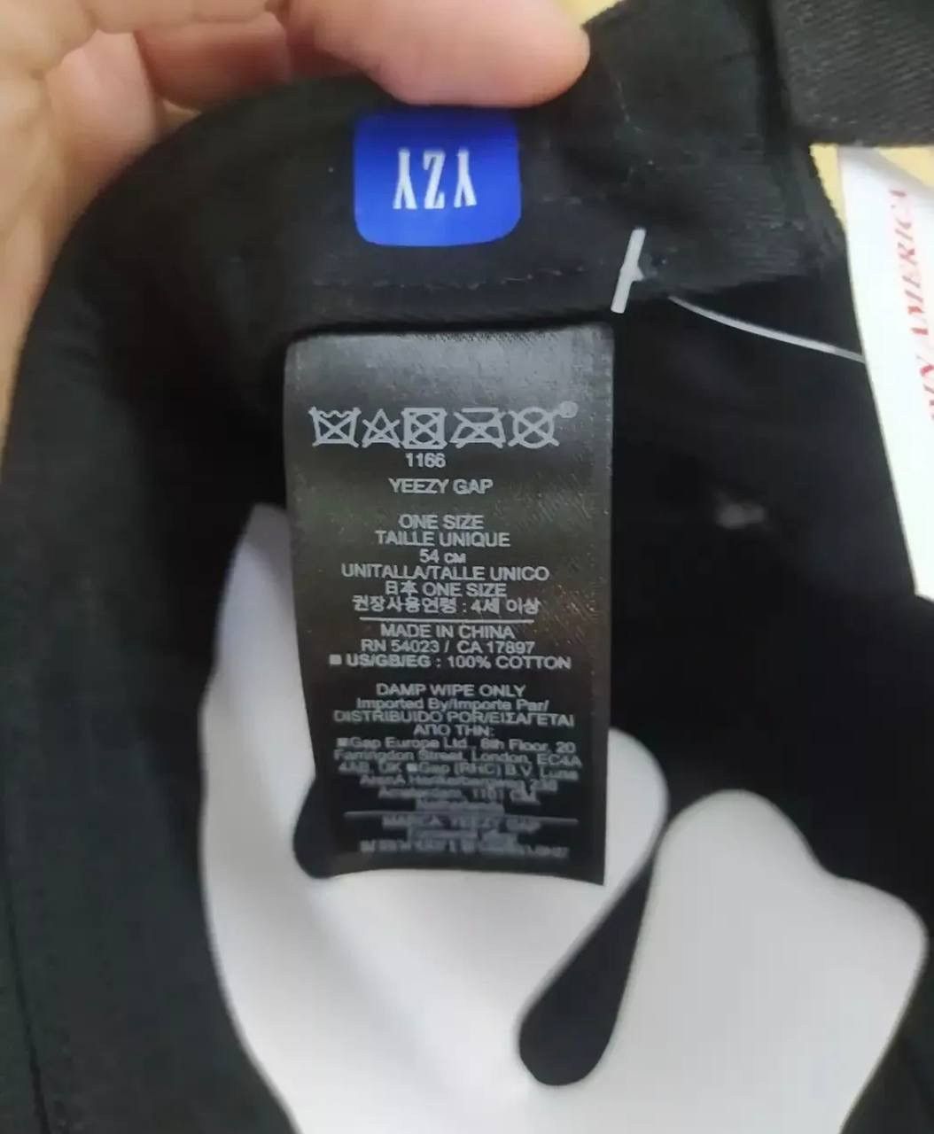 Balenciaga × Gap × Yeezy Balenciaga x Yeezy x Gap Cap Size ONE SIZE - 4 Thumbnail