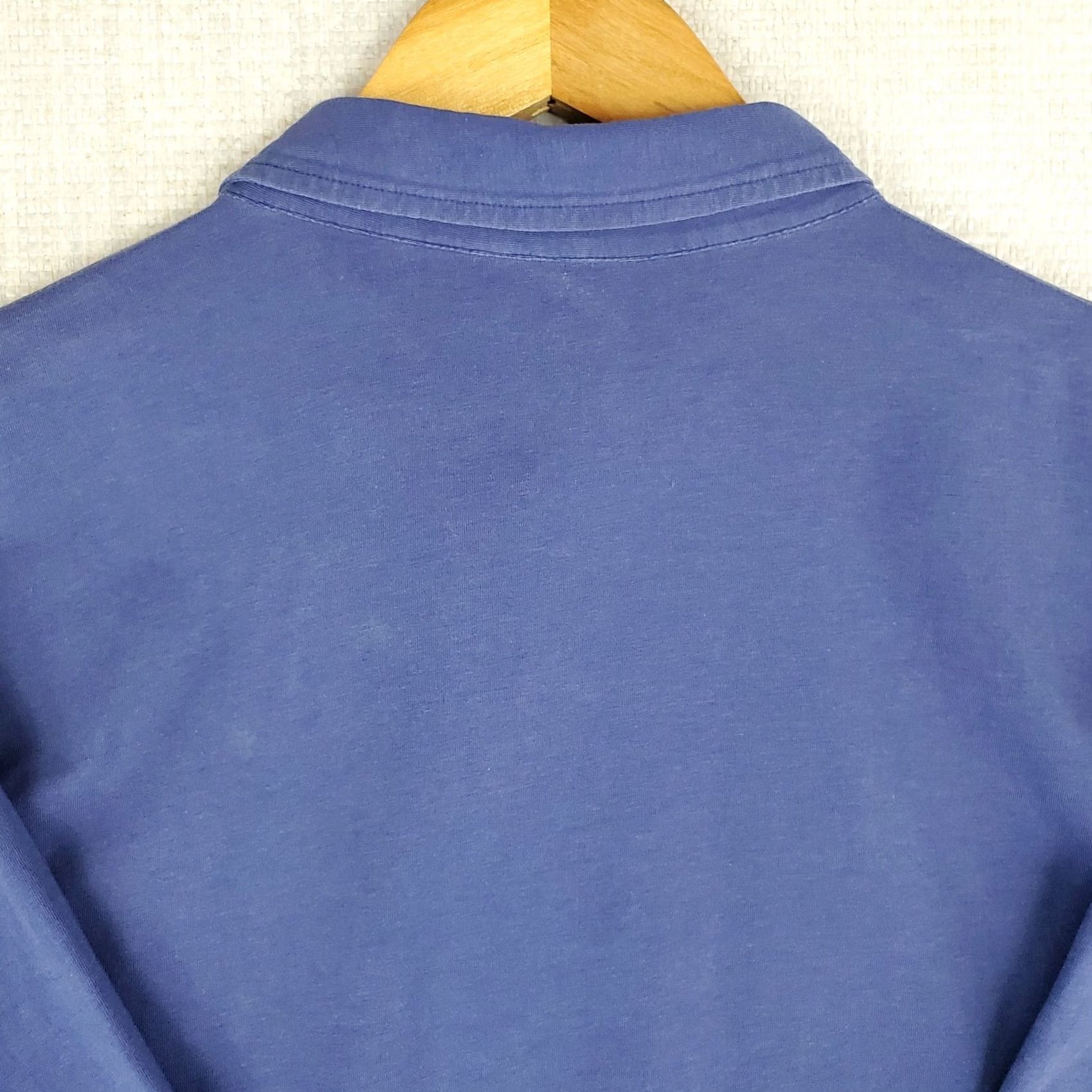 Vintage B. Draddy Polo Shirt Mens Medium Blue Short Sleeve Pocketed Polo Golf Cotton Spandex Blend Size US M / EU 48-50 / 2 - 7 Thumbnail