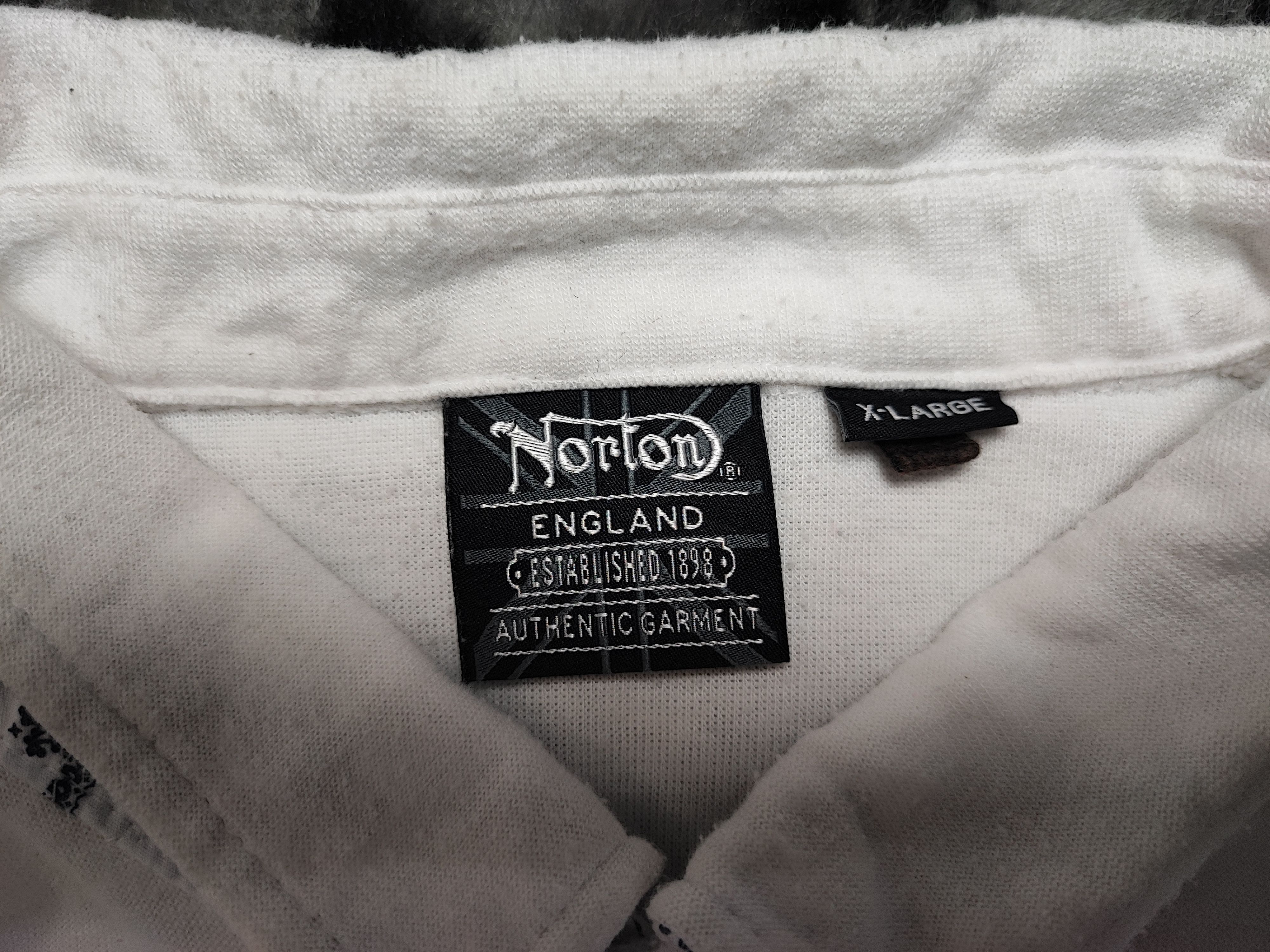 Japanese Brand × Norton Vintage Norton Embroidery Tshirt XL Size US XL / EU 56 / 4 - 9 Thumbnail