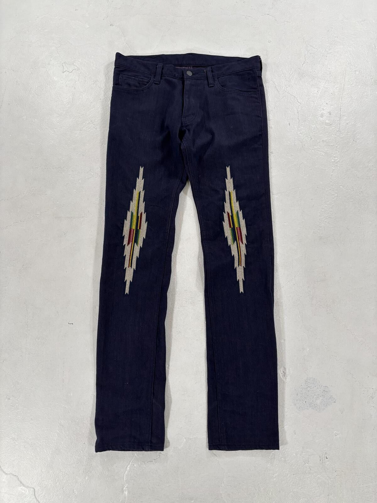 Other Number Nine Aw05 Purple Ortega Denim Size US 32 / EU 48 - 1 Thumbnail